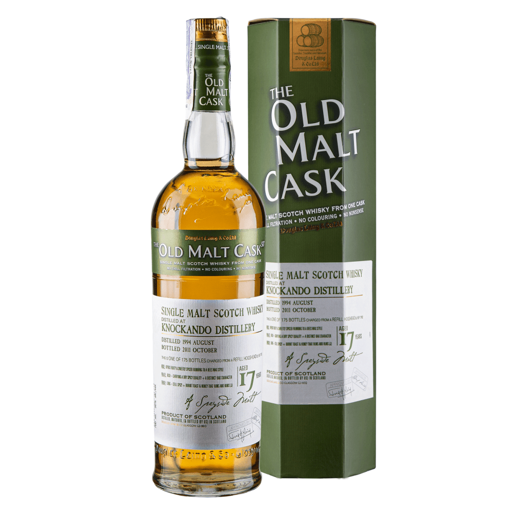 Віскі Knockando Vintage 1994 17 років Single Malt Scotch Whisky, 50%, 0,7 л