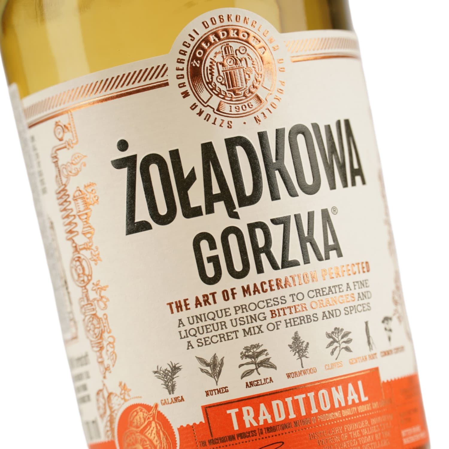 Лікер Zoladkowa Gorzka Traditional 34% 0.7 л