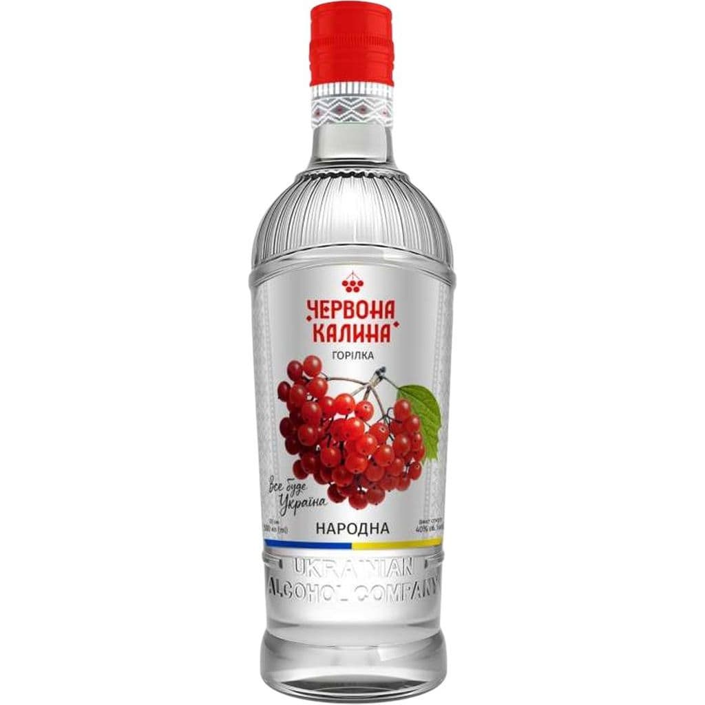 Горілка Червона Калина Народна 40% 0.5 л
