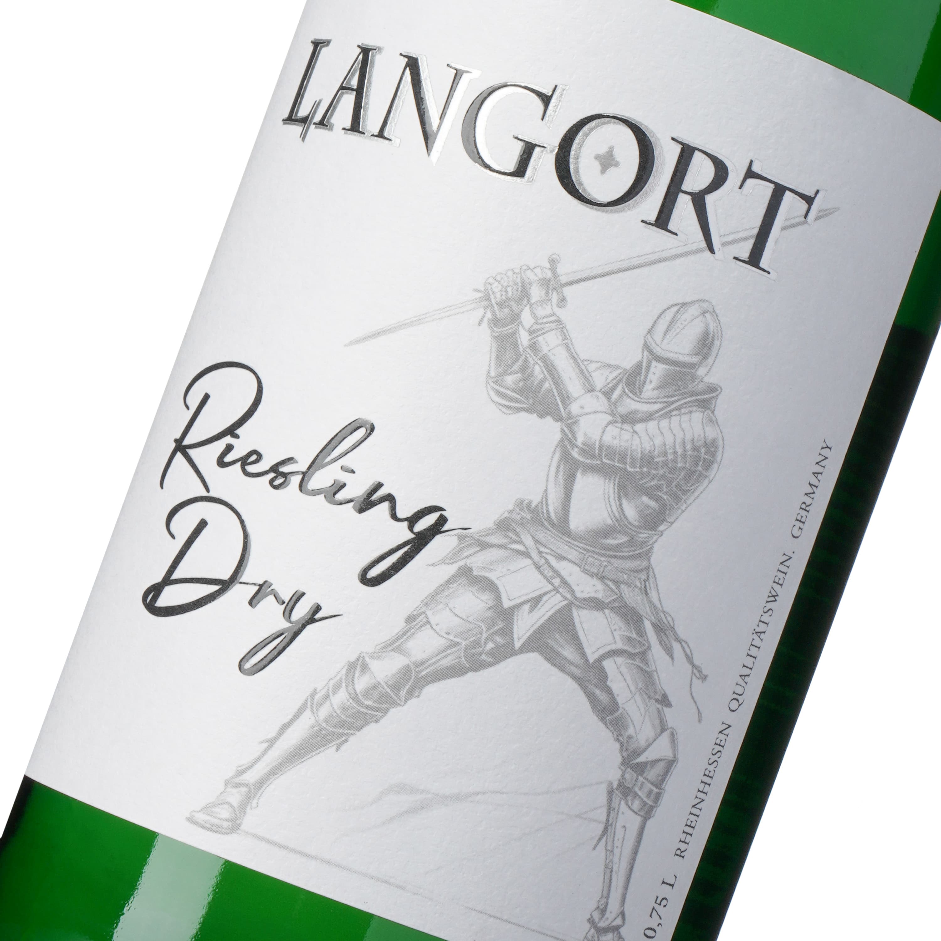 Вино Langort Riesling біле сухе 0.75 л