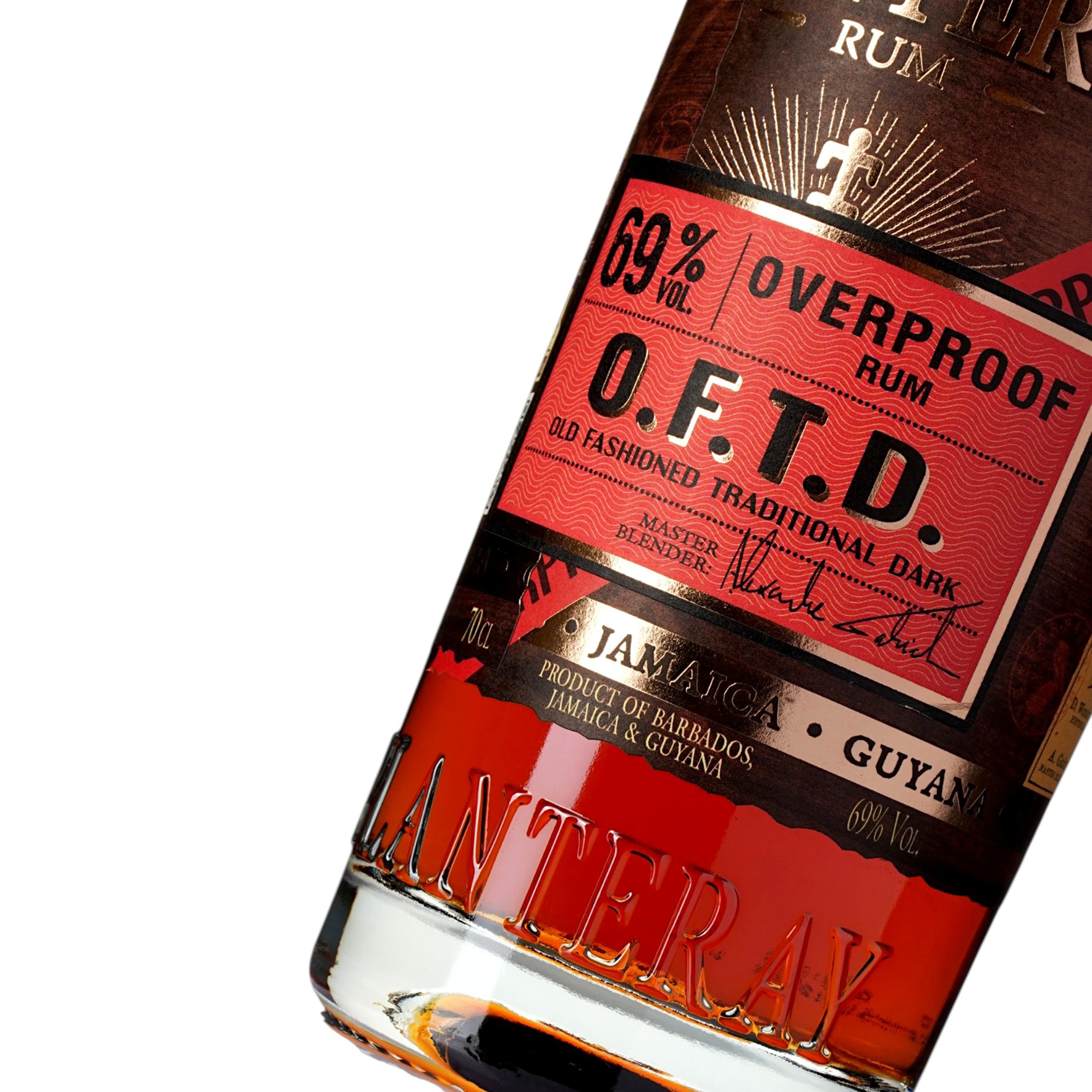 Ром Planteray Overproof 69% 0.7 л