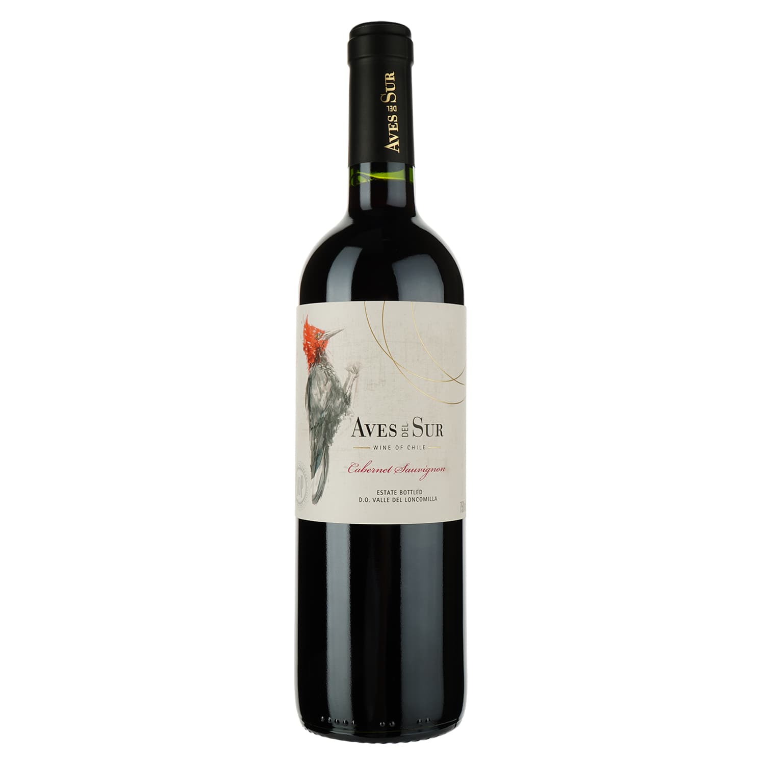 Вино Aves del Sur Cabernet Sauvignon, червоне, сухе, 12,5%, 0,75 л (8000009377866)