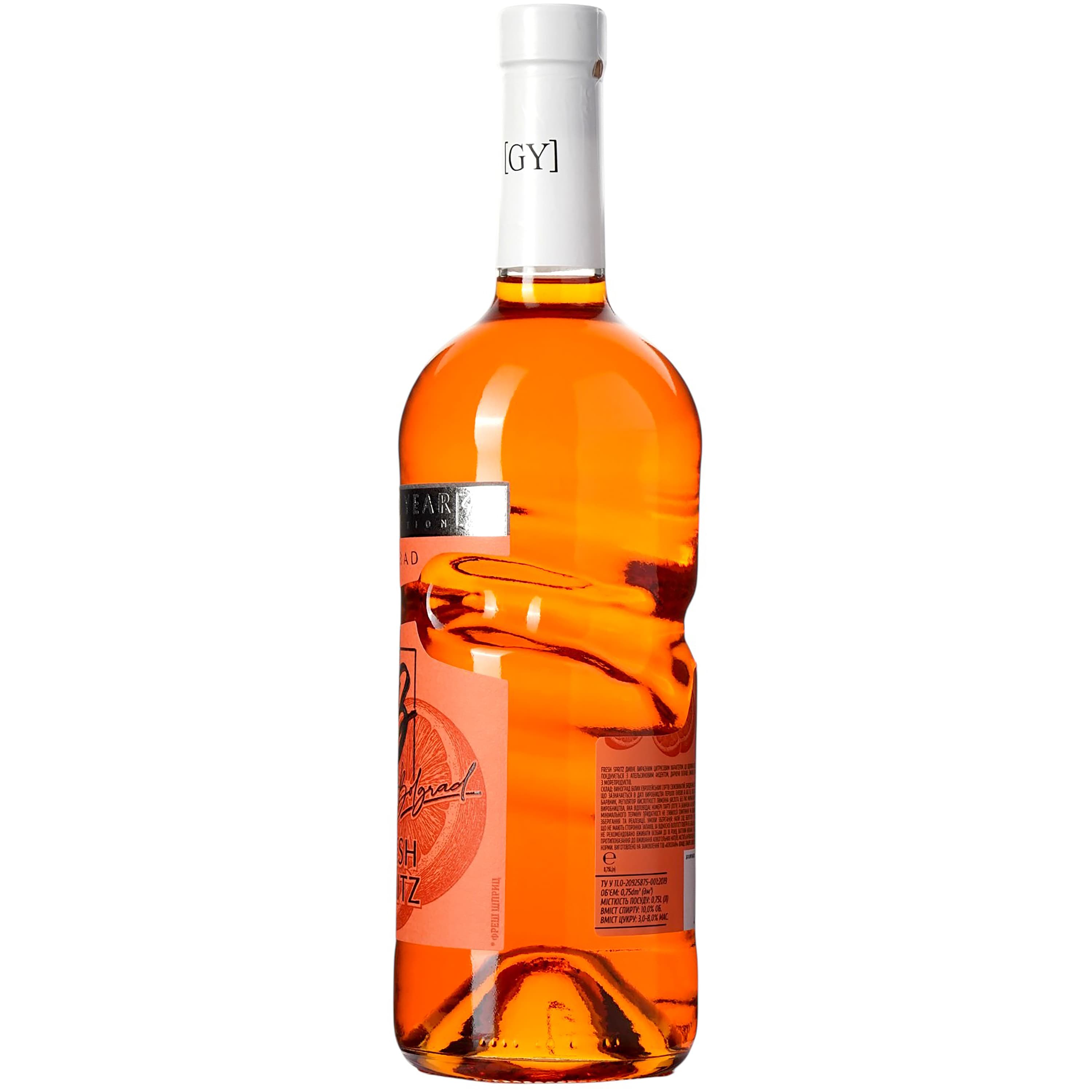 Винний напій Bolgrad Good Year напівсолодкий помаранчевий Fresh Sprits 10% 0.75 л