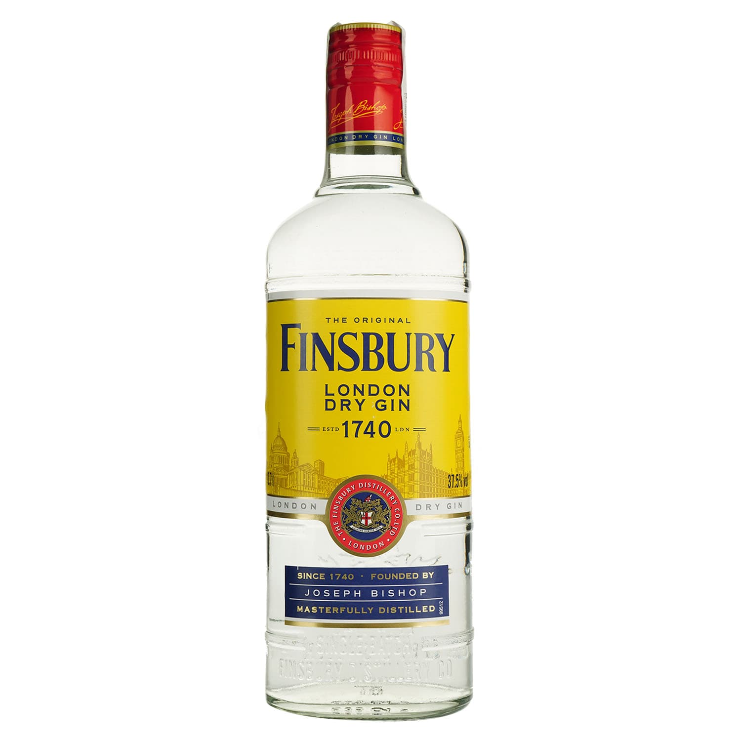 Джин Finsbury London Dry Gin, 37,5%, 0,7 л