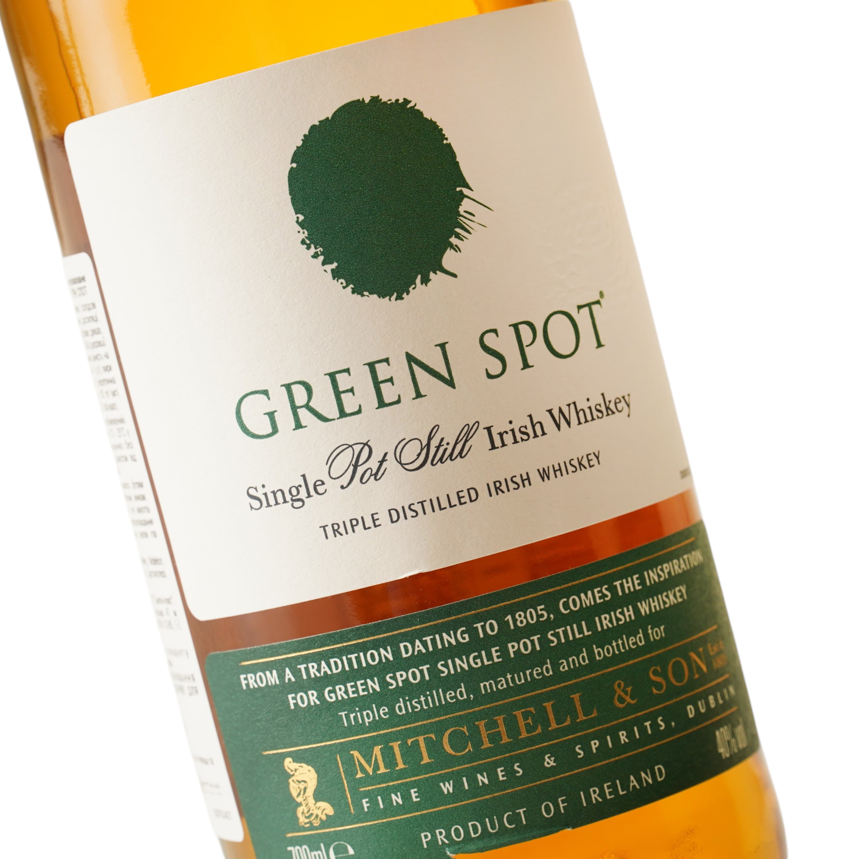 Віскі Mitchells Green Spot Single Pot Still Irish Whiskey 40% 0.7 л (846672)