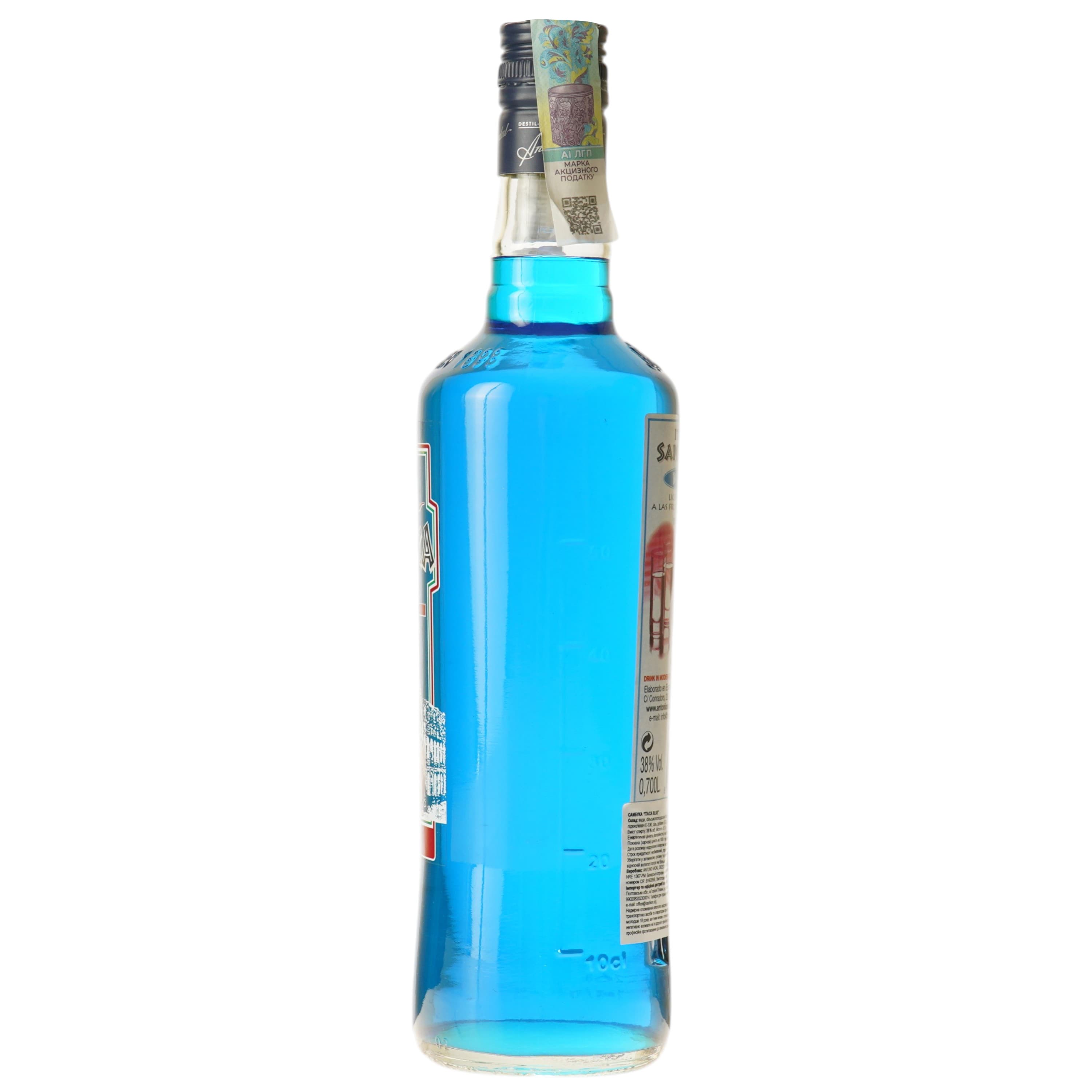 Лікер Самбука Itaca Blue 38% 0.7 л