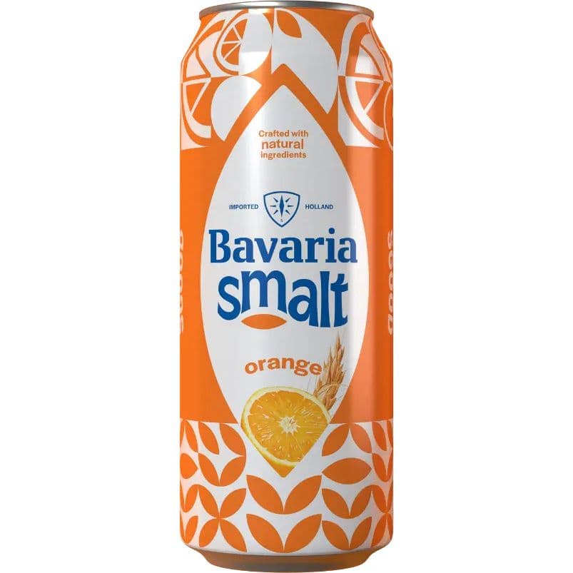 Пиво безалкогольне Bavaria Smalt Orange 0% 0.33 л з/б