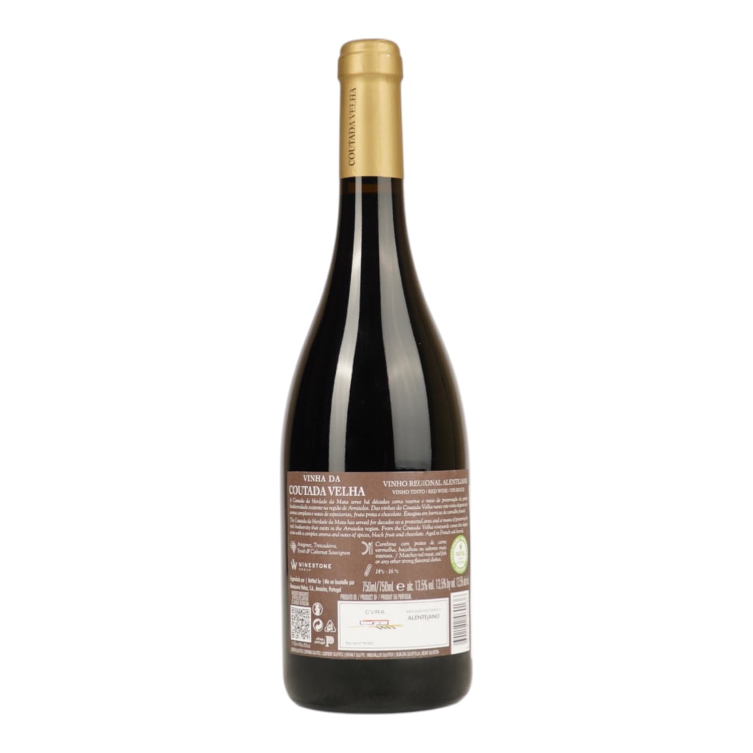Вино Ravasqueira Vinha da Coutada Velha червоне сухе 0.75 л (136-21)