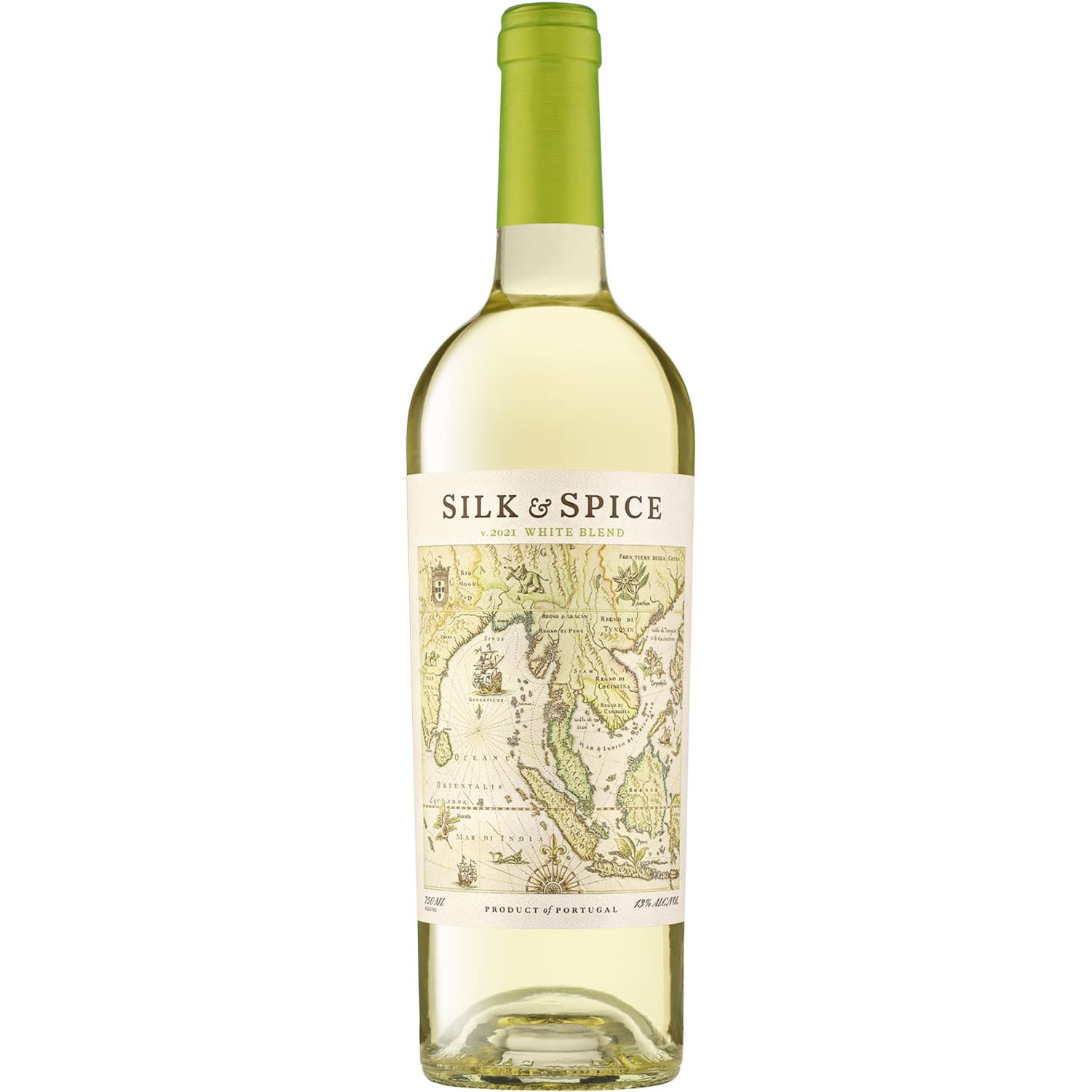 Вино Sogrape Vinhos Silk & Spice White Blend біле напівсухе 0.75 л