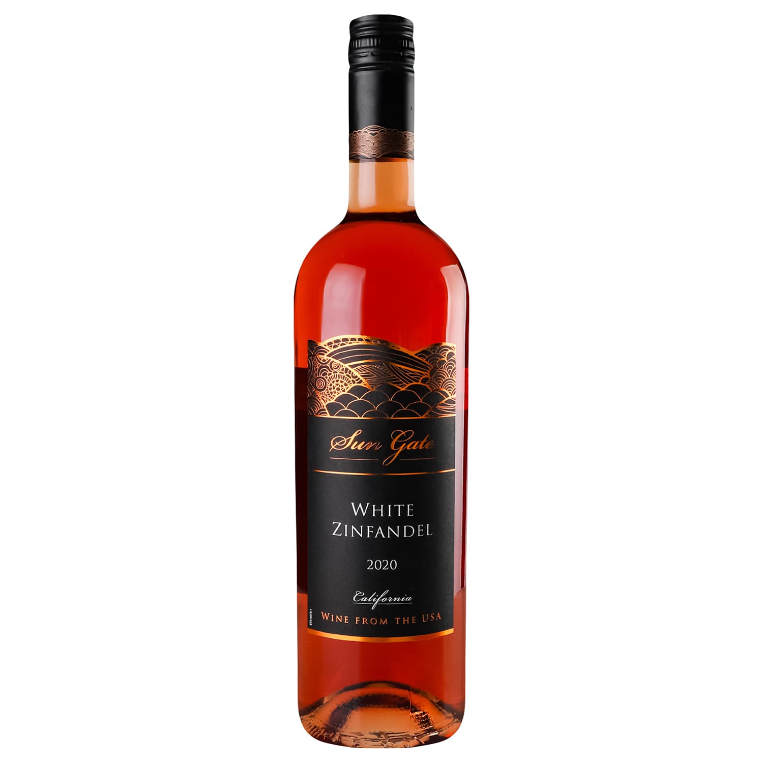Вино Sun Gate Zinfandel 2020, рожеве, напівсолодке, 10,5%, 0,75 л (37562)