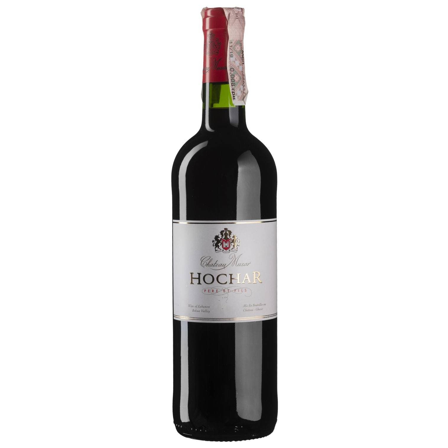 Вино Chateau Musar Hochar Pere et Fils Red, червоне, сухе, 0,75 л