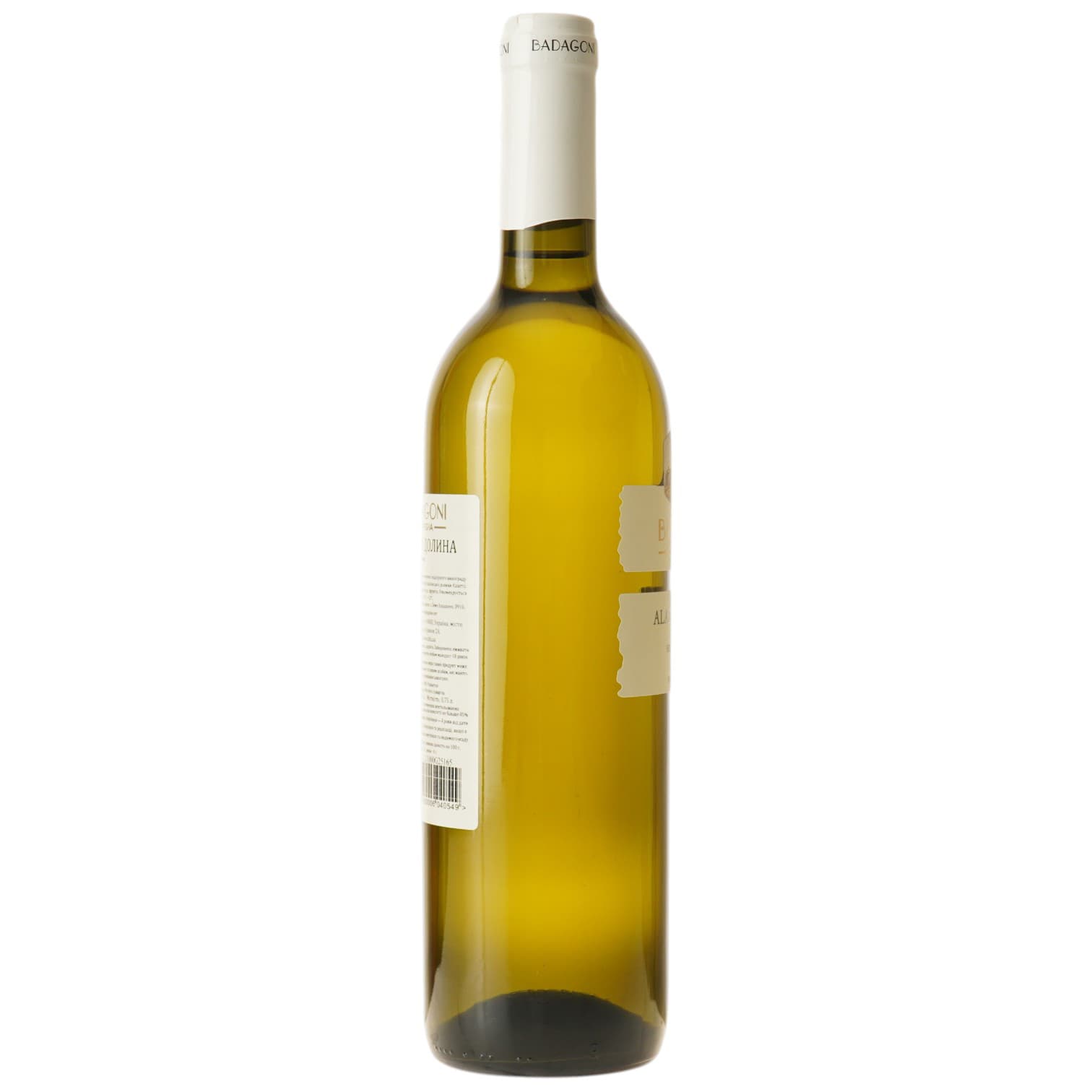 Вино Badagoni Alazani Valley White, біле, напівсолодке, 0.75 л