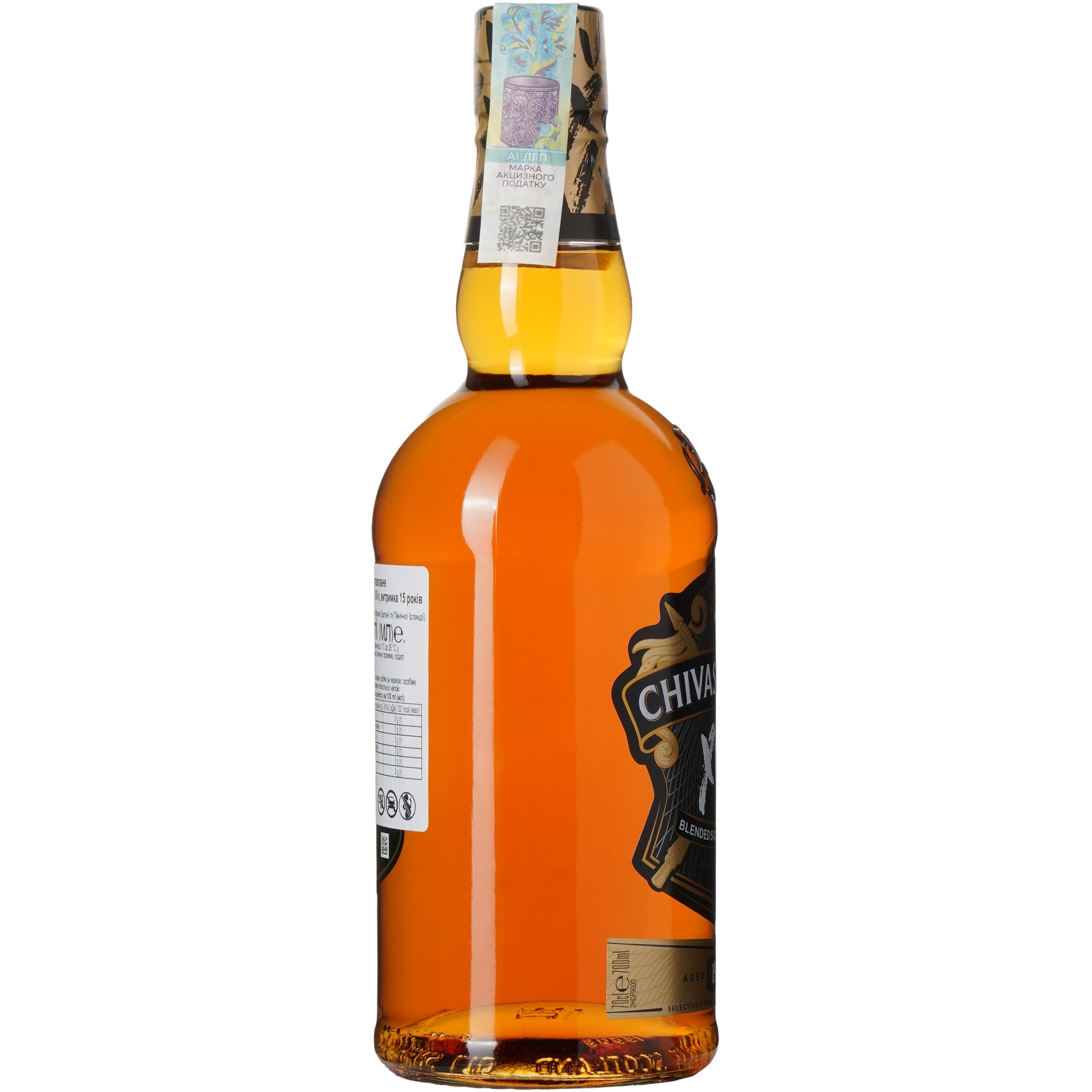 Віскі Chivas Regal XV 40% 0.7 л, у подарунковому пакуванні (775216)