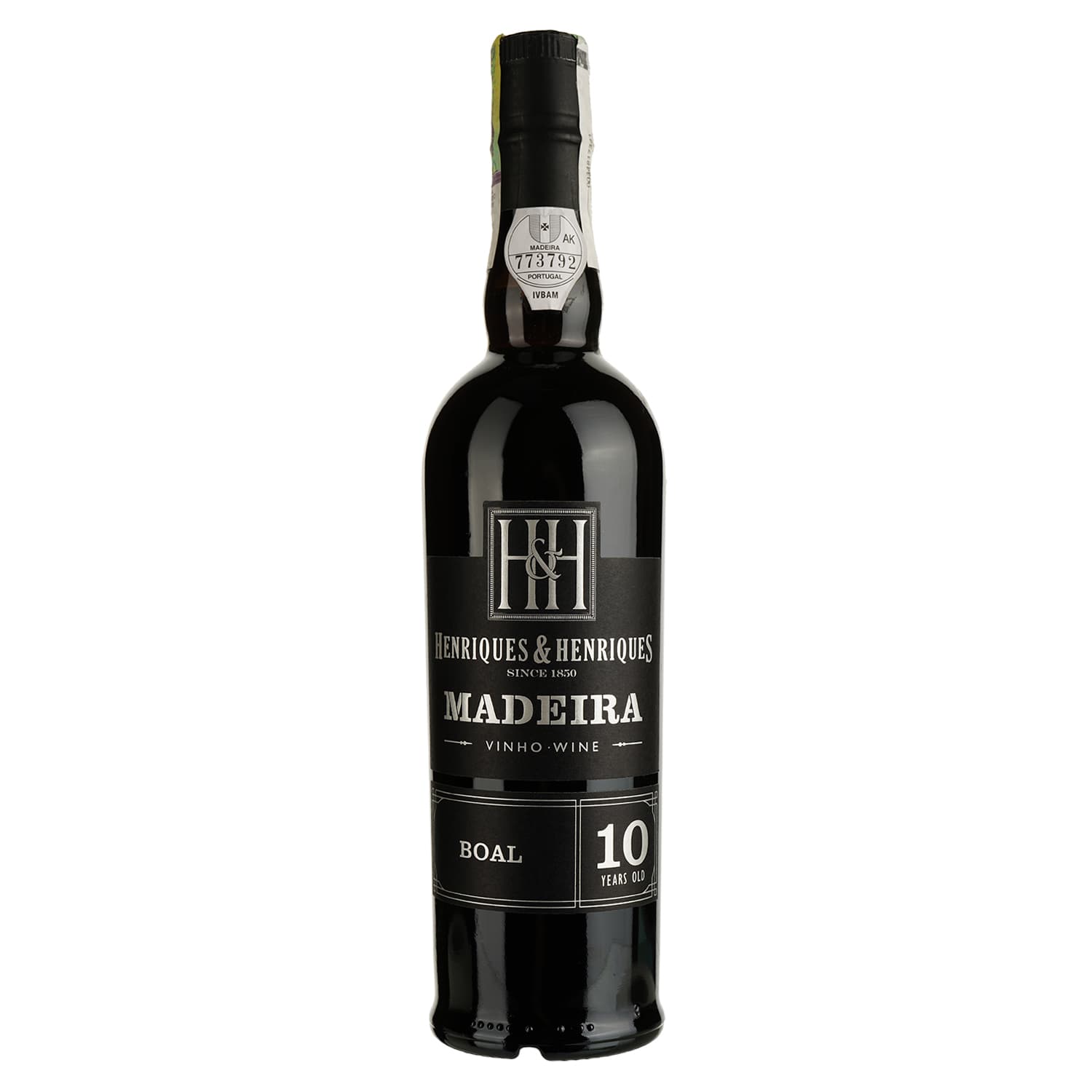Вино Henriques & Henriques Madeira 10yo Boal, біле, напівсолодке, 20%, 0,5 л