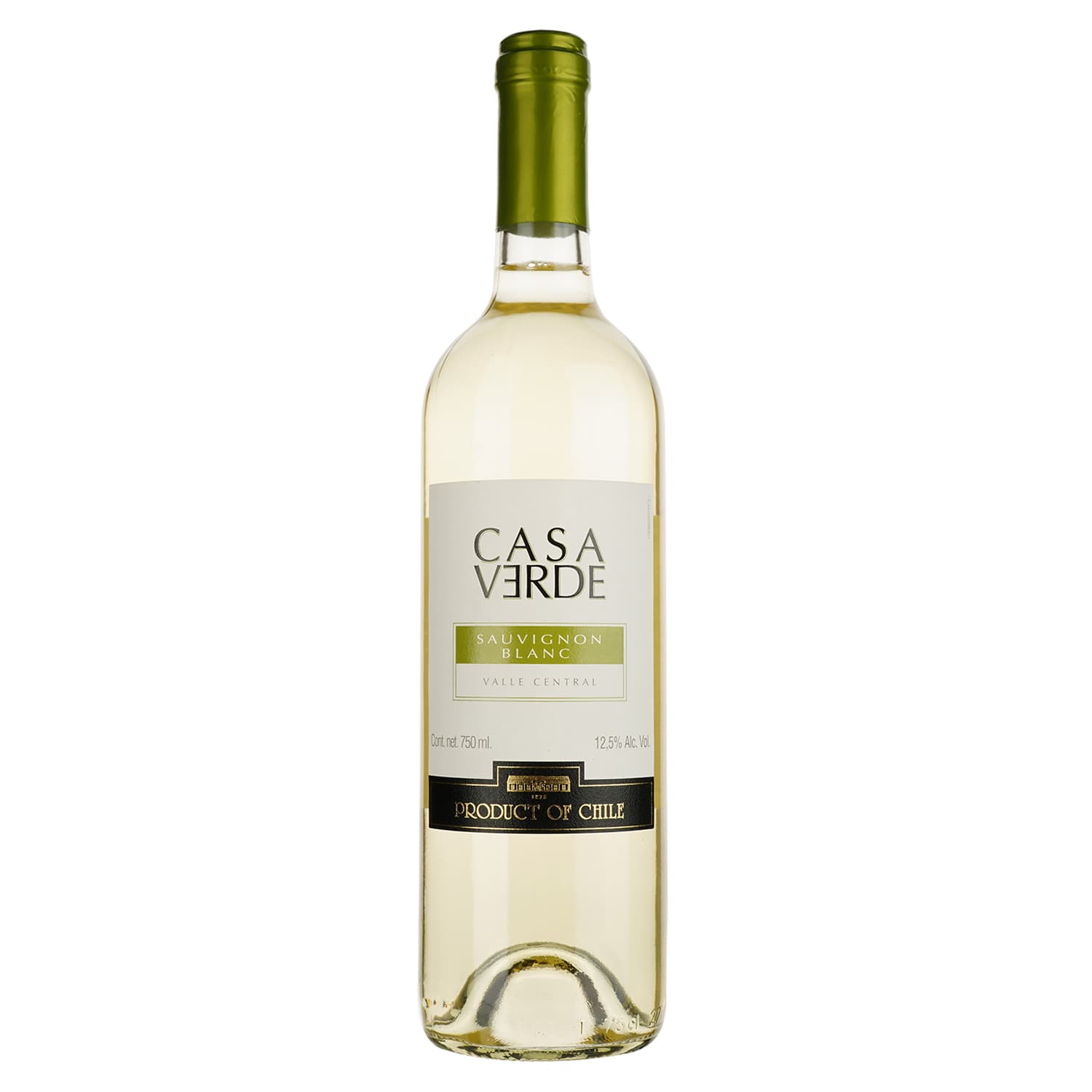 Вино Casa Verde Sauvignon Blanc, 13%, 0,75 л (478738)