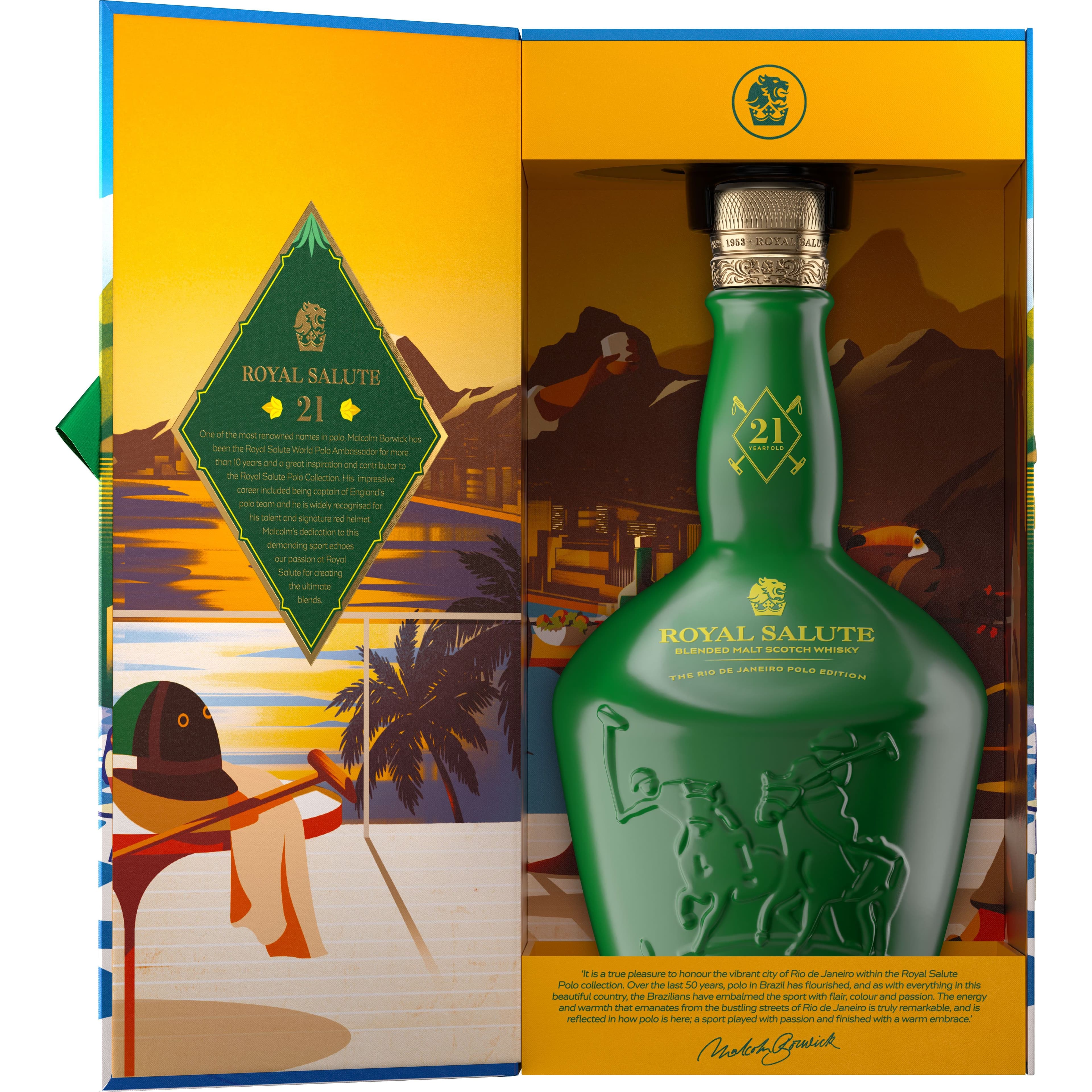 Віскі Royal Salute 21 рік The Polo Edition Rio 40% 0.7 л