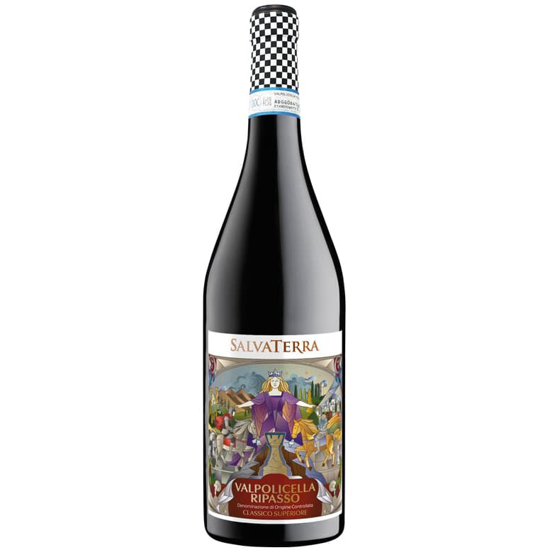 Вино SalvaTerra Valpolicella Ripasso DOC Classico Superiore 2023 червоне сухе 15% 0.75 л