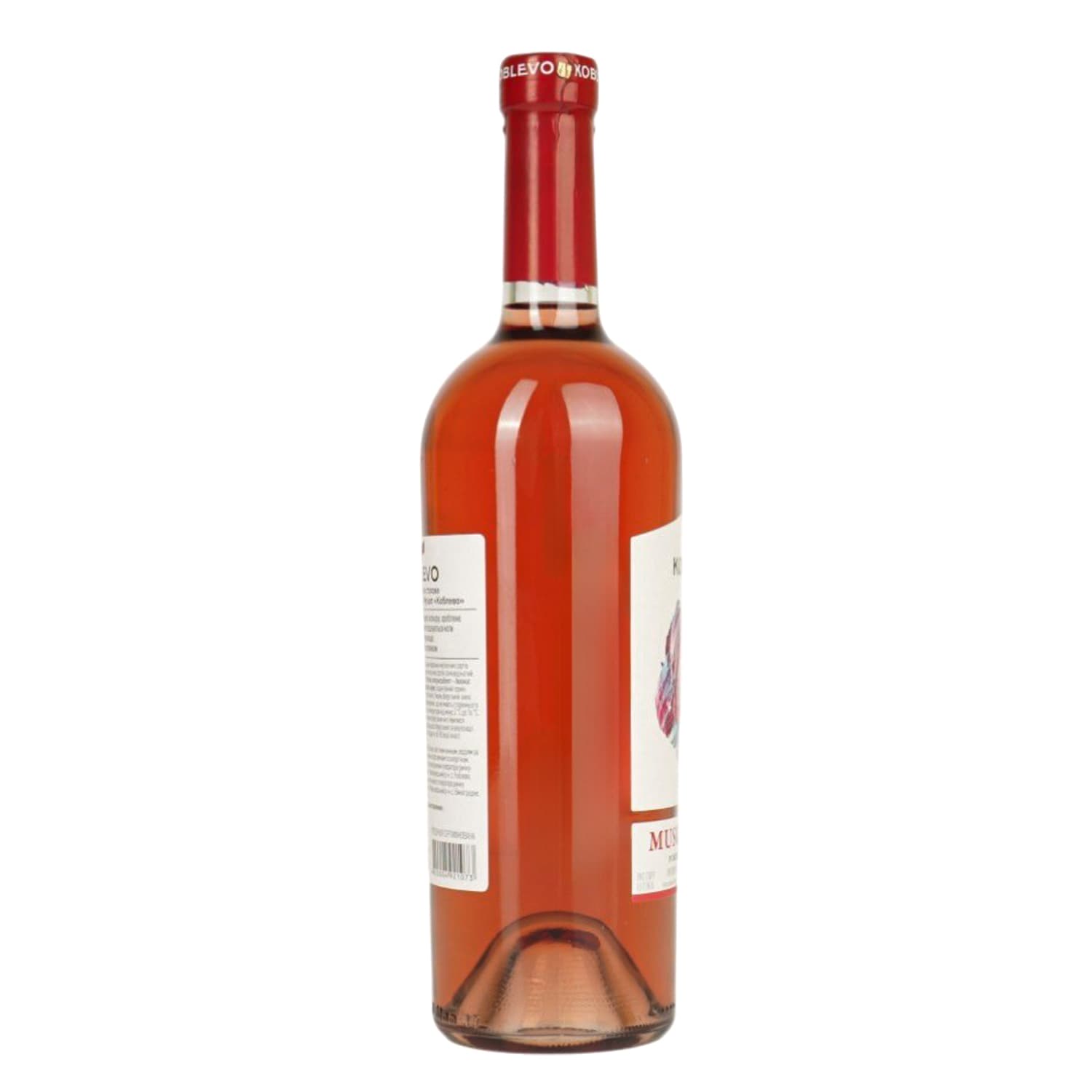 Вино Koblevo Muscat Rose рожеве напівсолодке 0.75 л (257829)