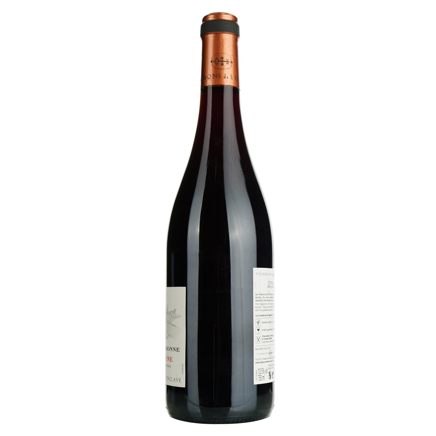 Вино Marquis De La Coronne Cotes Du Rhone AOP, червоне, сухе, 0,75 л