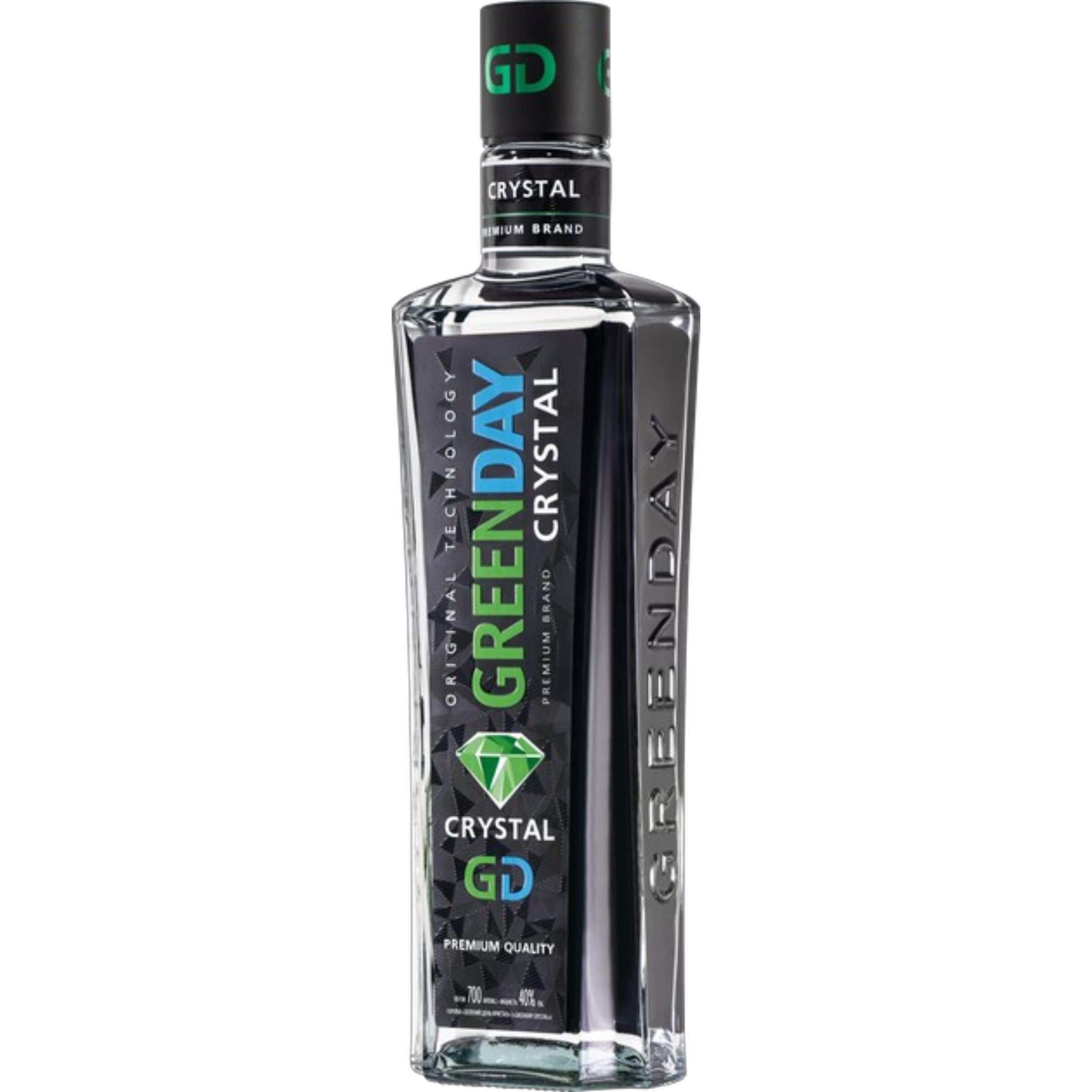 Горілка Green Day Crystal 40% 0.7 л