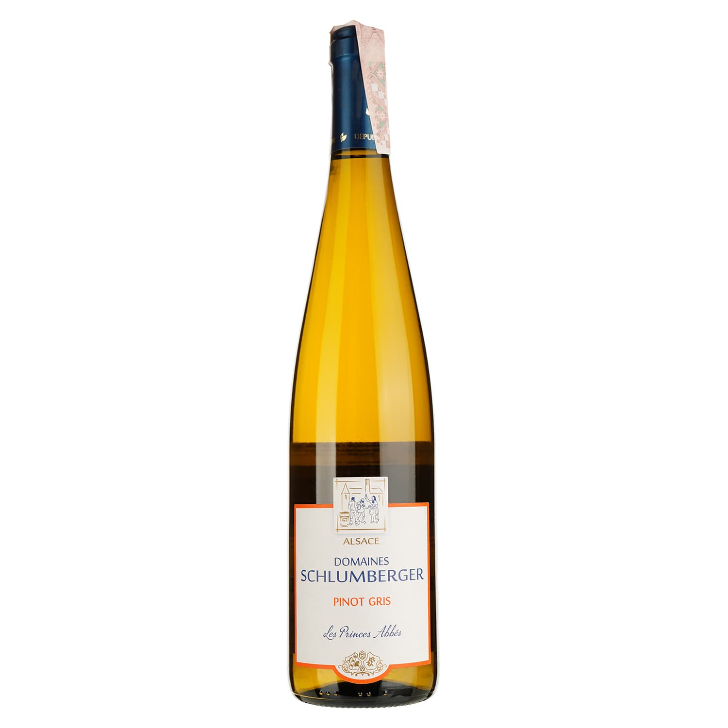 Вино Schlumberger Pinot Gris Les Princes Abbes, біле, сухе, 13%, 0,75 л (1102230)