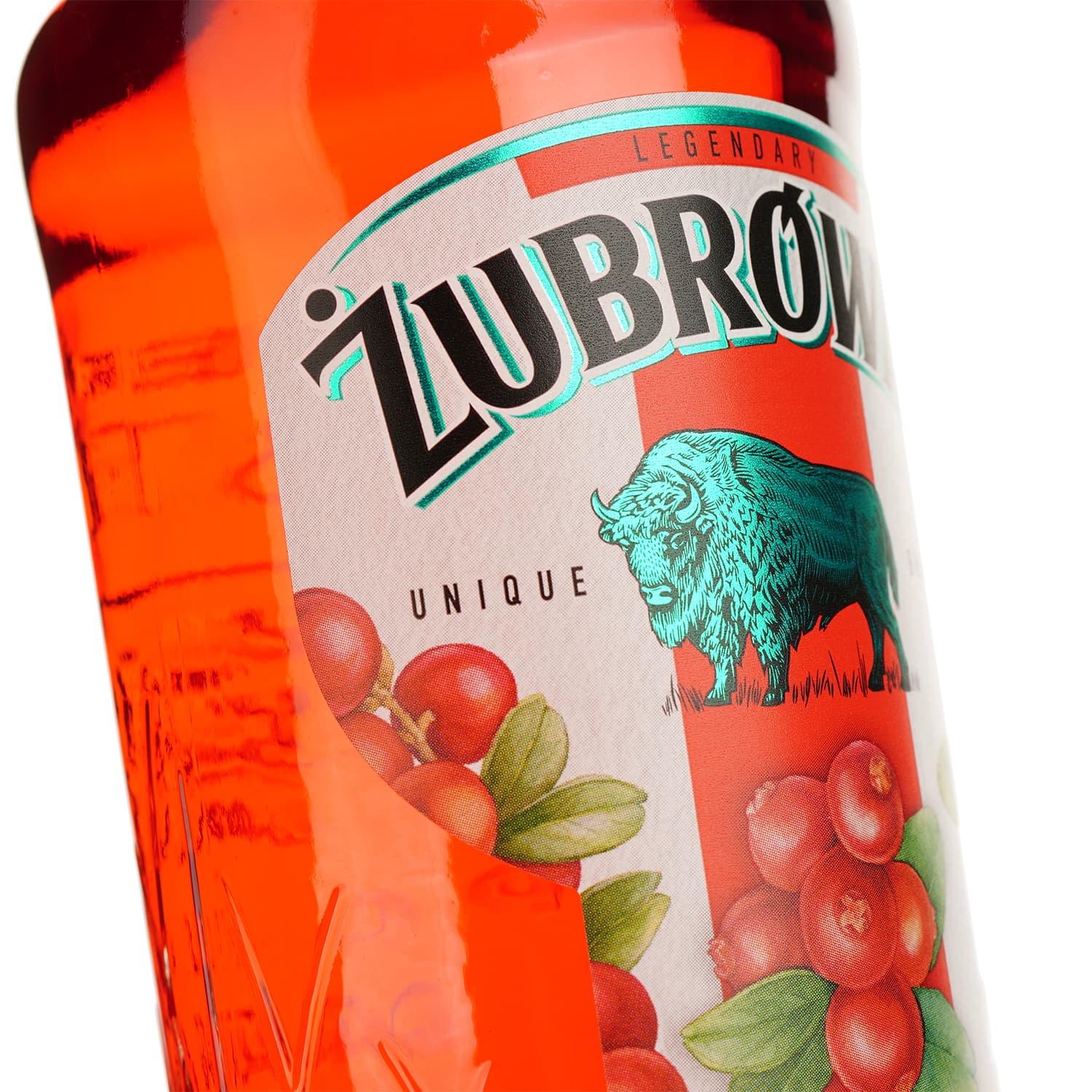 Лікер Zubrowka Cranberry 37.5% 0.5 л