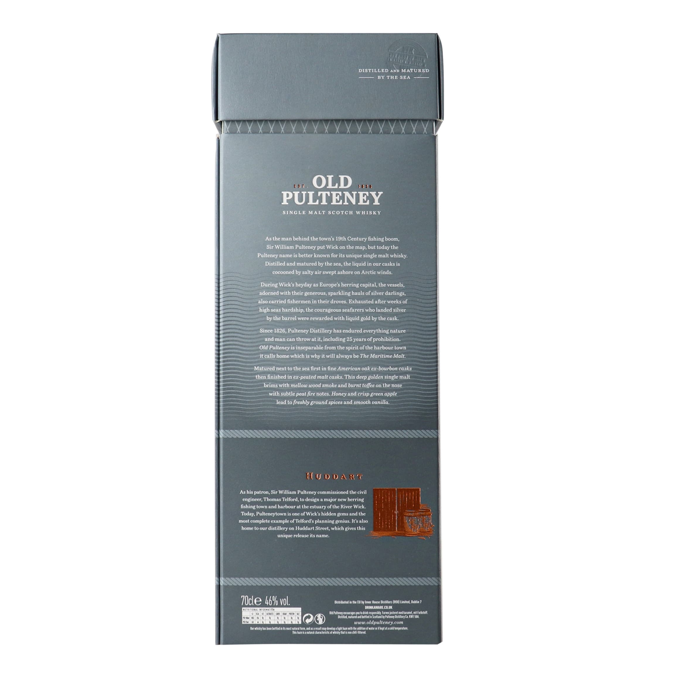 Віскі Old Pulteney Huddart Single Malt Scotch Whisky 46% 0.7 л