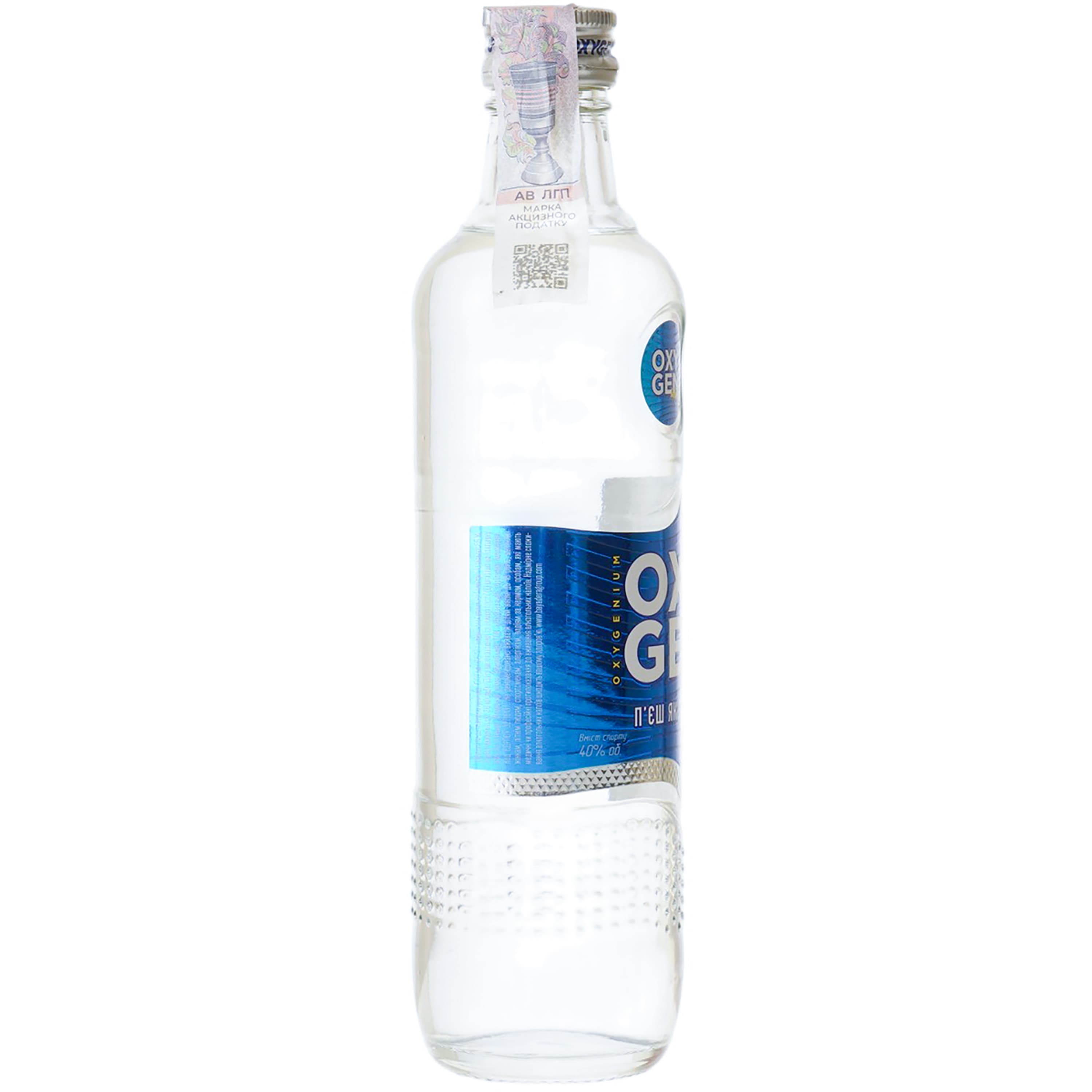 Горілка Oxygenium Легка, 40%, 0,35 л