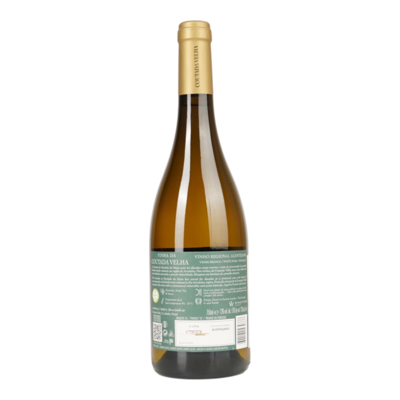 Вино Ravasqueira Vinha da Coutada Velha Alentejano Branco IGP біле сухе 10.5-15.5% 0.75 л