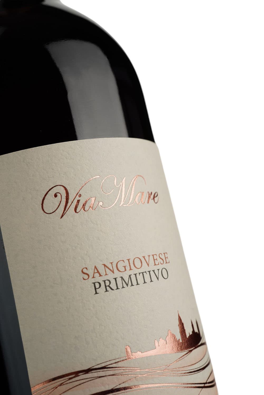 Cielo e Terra Viamare Sangiovese Primitivo Puglia IGT, червоне, сухе, 12,5%, 0,75 л
