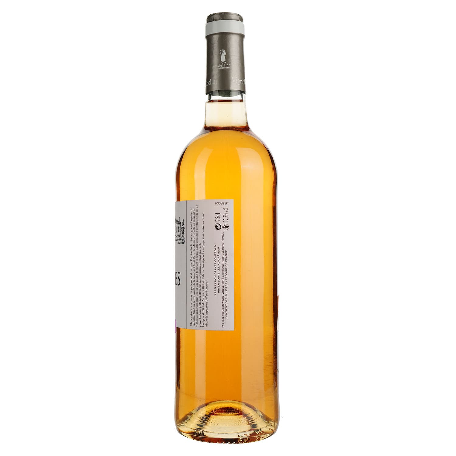 Вино Chateau Cabanes AOP Bordeaux, рожеве, сухе, 0,75 л