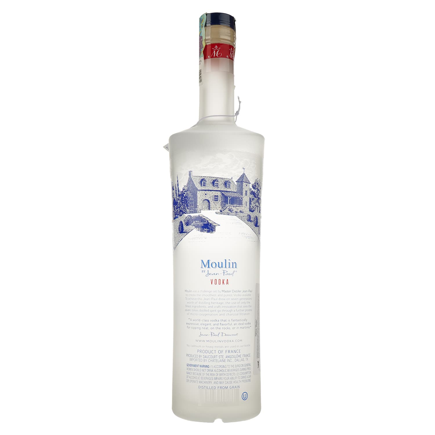 Горілка Daucourt Moulin Vodka 40% 1 л