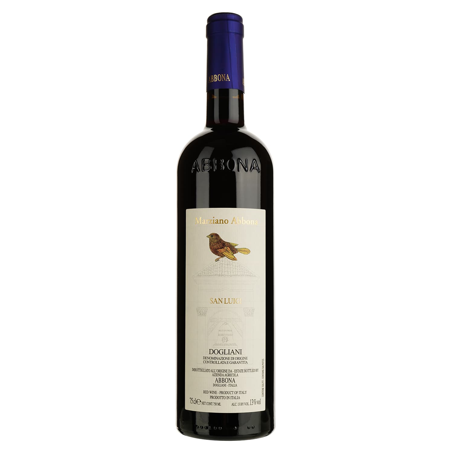 Вино Marziano Abbona Dolcetto di Dogliani San Luigi, червоне, сухе, 12,5%, 0,75 л