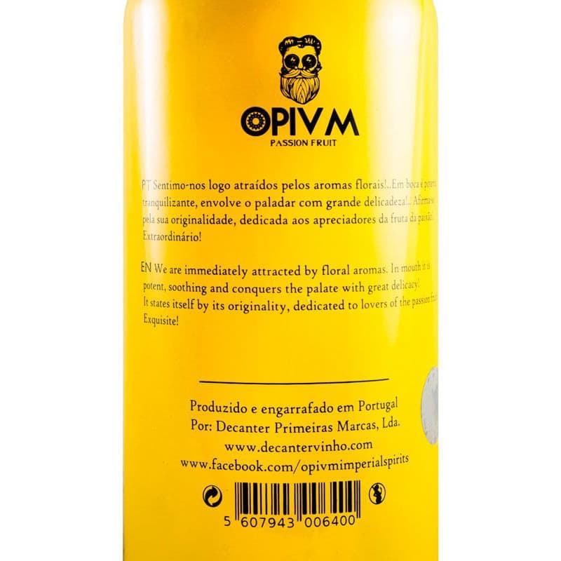 Джин Opivm Passion Fruit 37.5% 0.7 л
