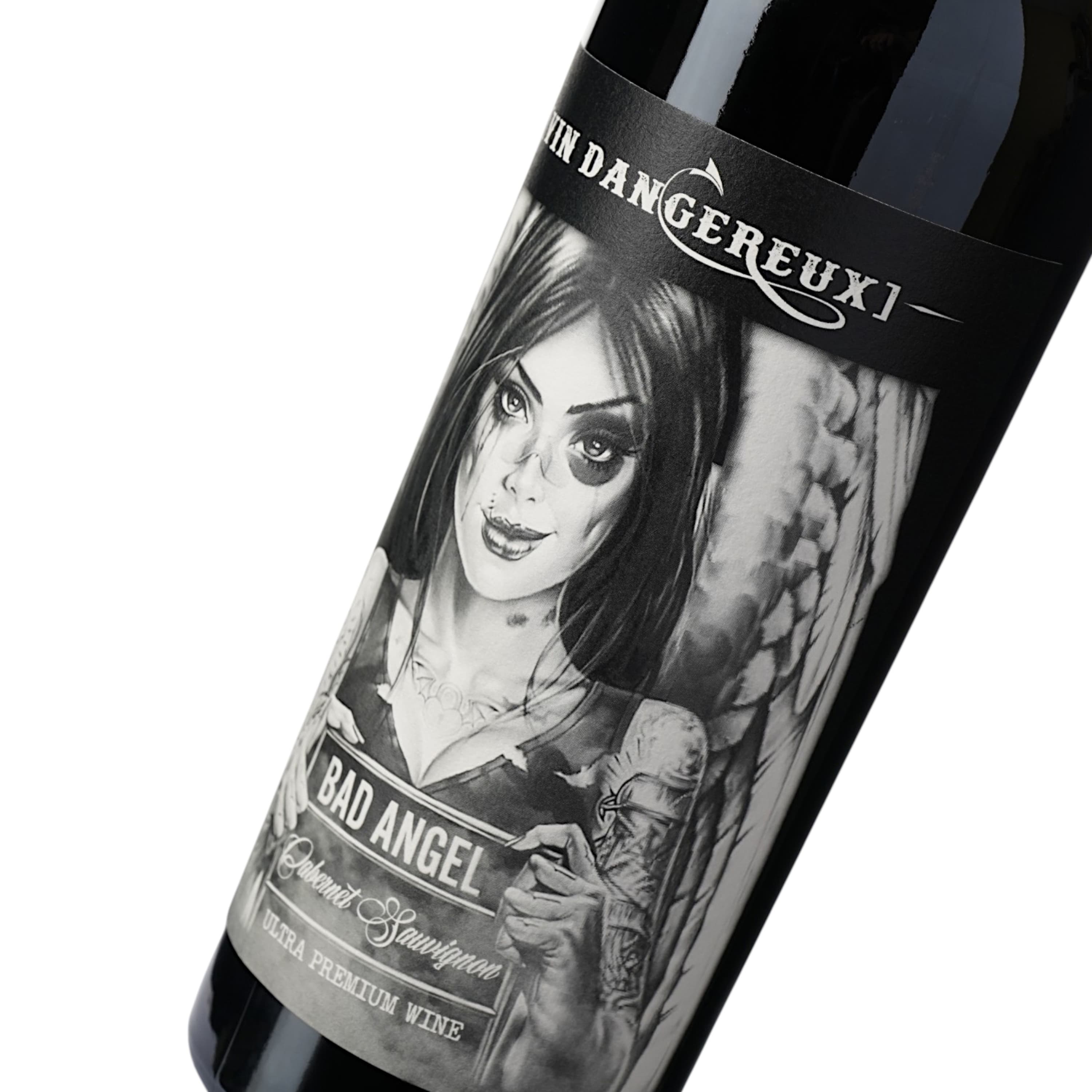 Вино Bad Angel Cabernet Sauvignon IGP Pays D'Oc, червоне, сухе, 0,75 л