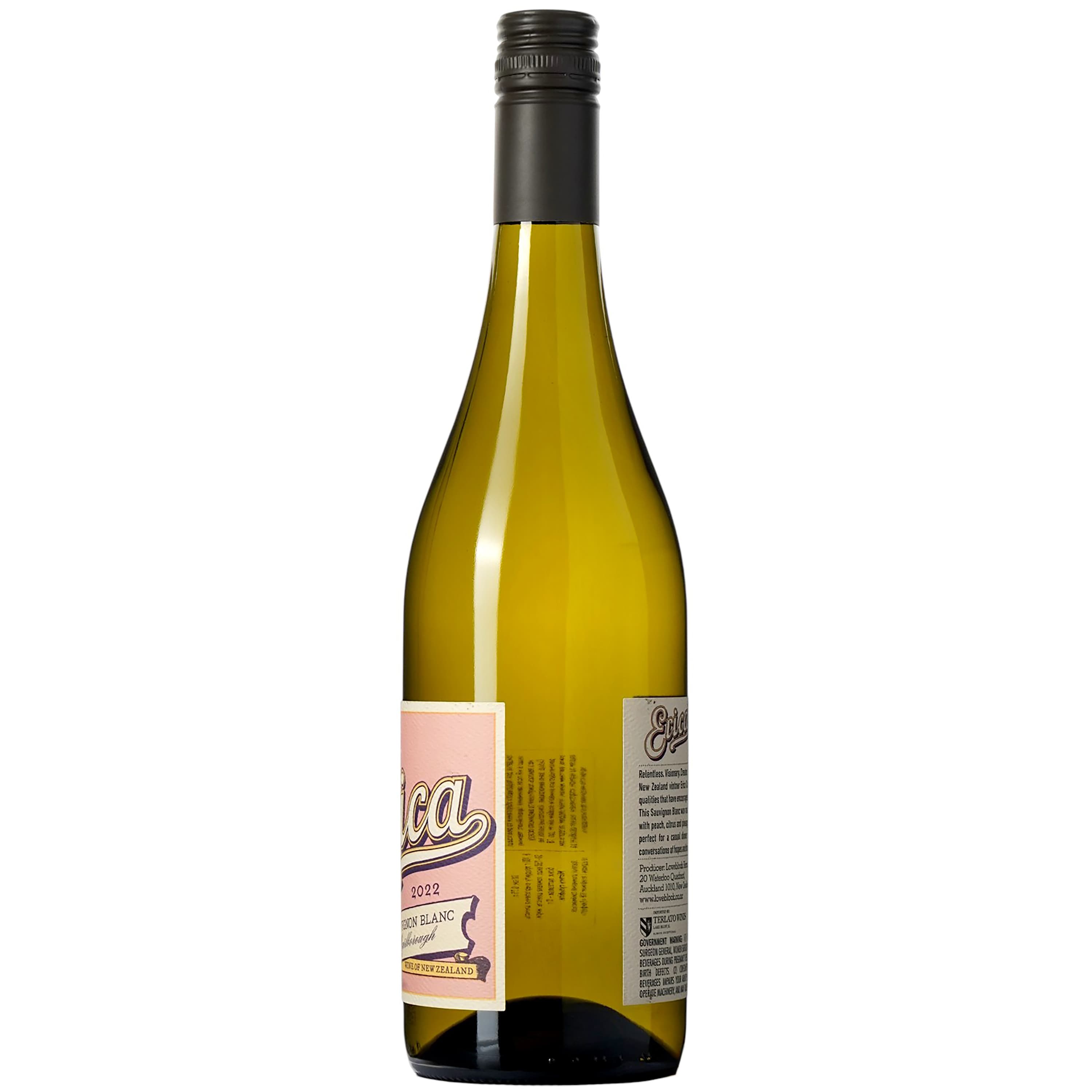 Вино Loveblock Erica Sauvignon Blan біле сухе 13% 0.75 л