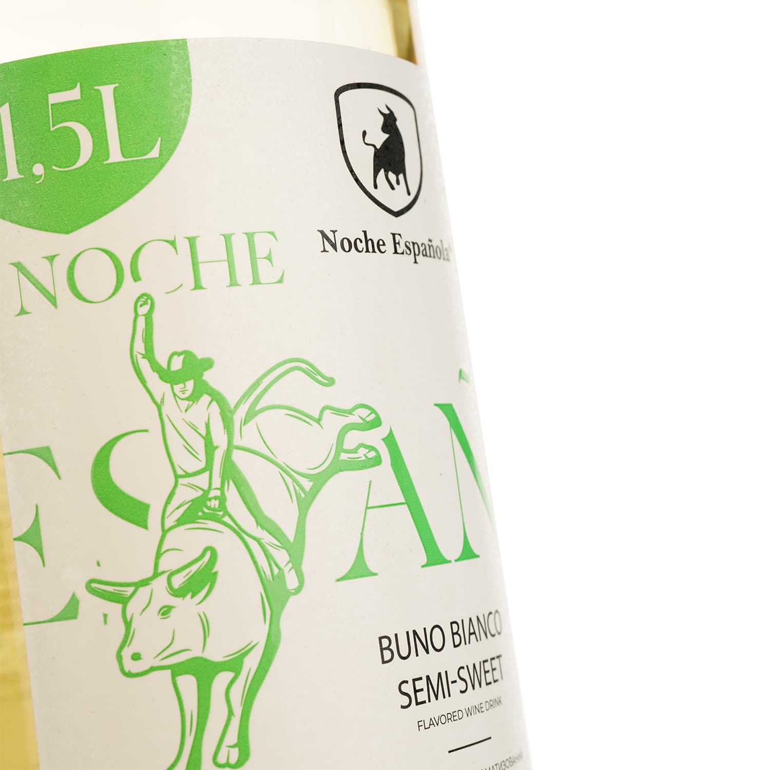 Напій винний Noche Espanola Buno Bianco білий напівсолодкий 1.5 л