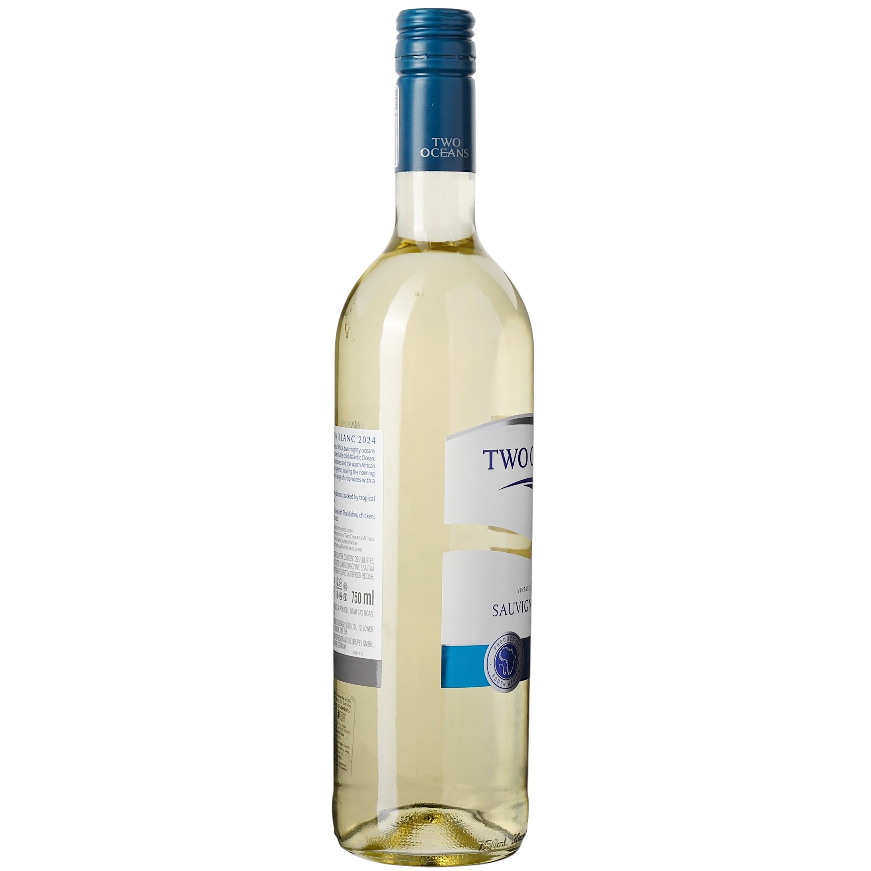 Вино Two Oceans Sauvignon Blanc біле сухе 12% 0.75 л