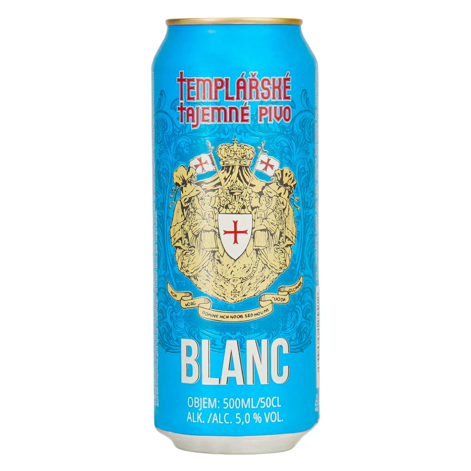 Пиво Templarske Blanc світле нефільтроване 5% 0.5 л