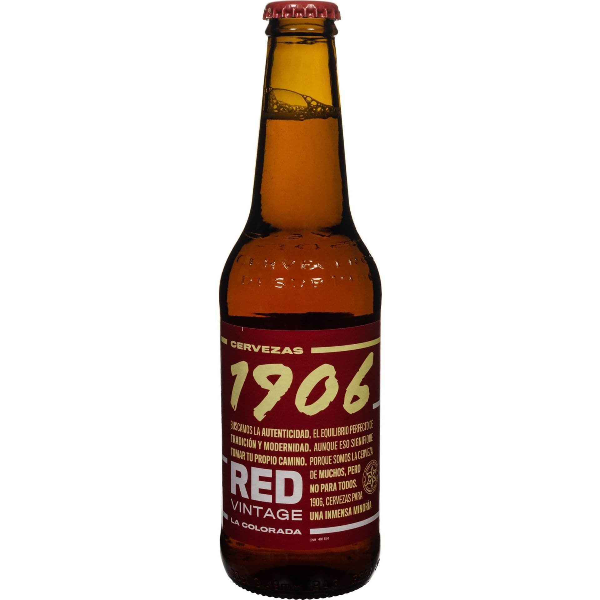 Упаковка пива Estrella Galicia 1906 Red Vintage світле 8% 1.98 л (0.33 л x 6 шт.)