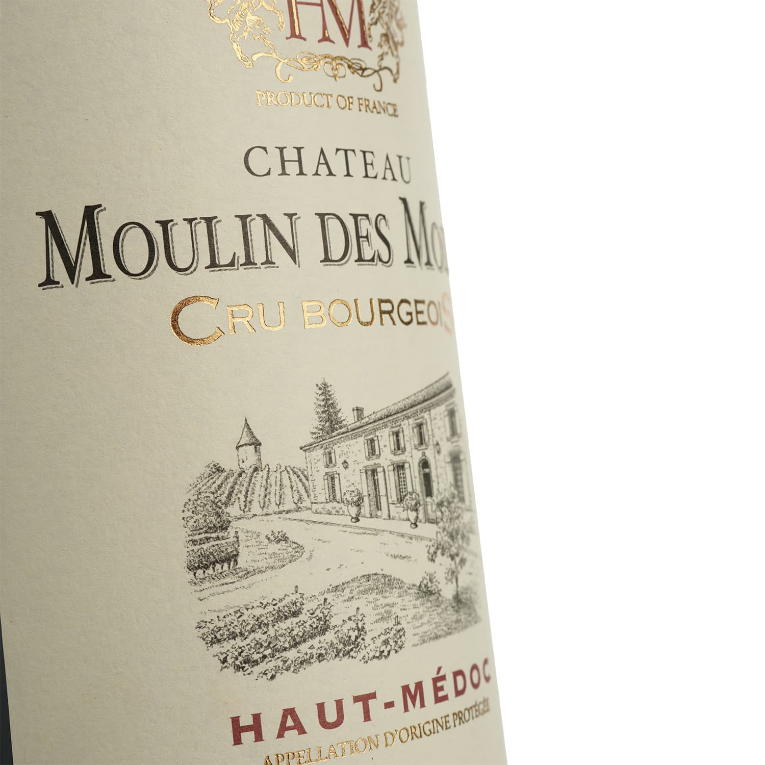 Вино Chateau Moulin des Moines AOP Haut-Medoc червоне сухе 11-14.5% 0.75 л
