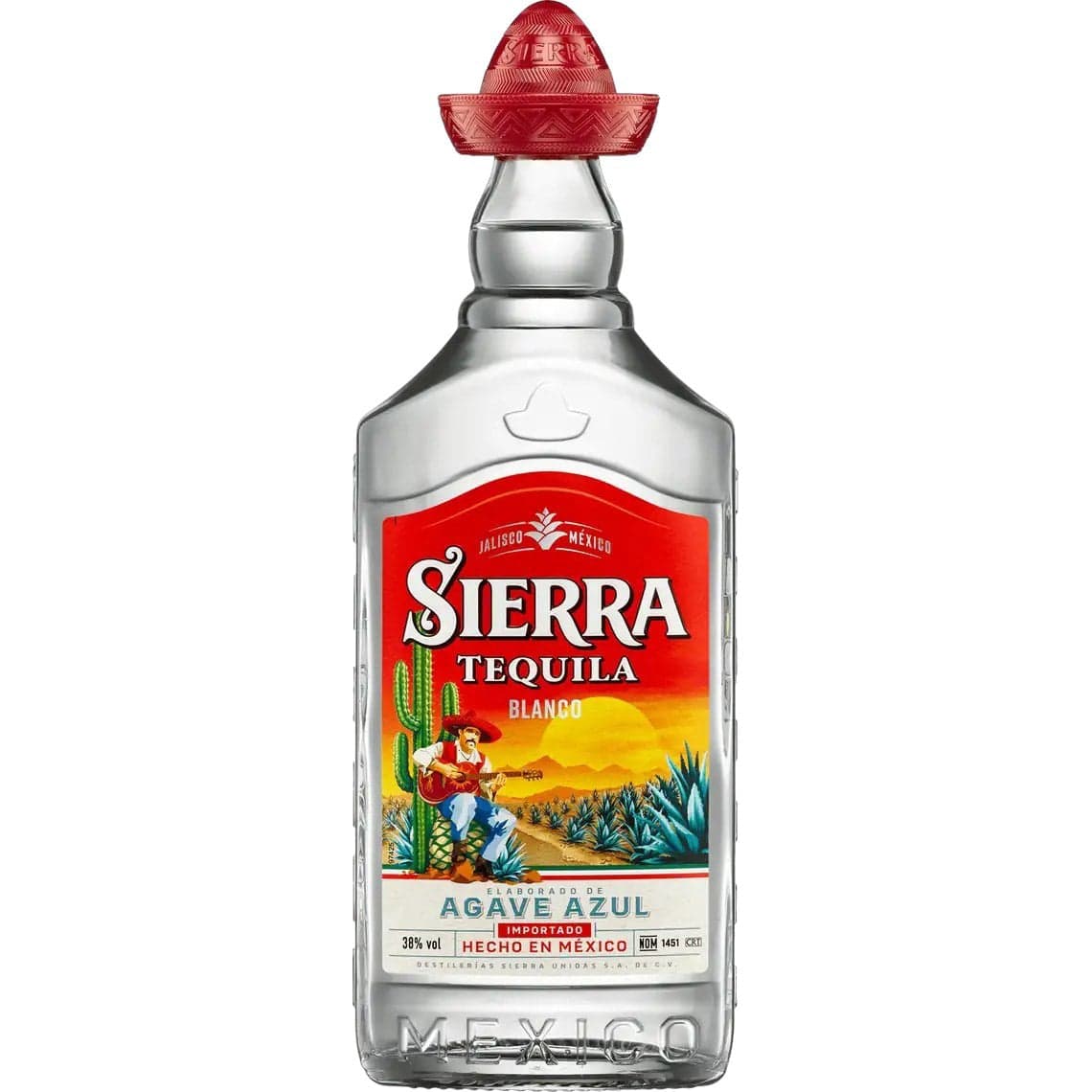Текіла Sierra Blanco 35% 0.5 л