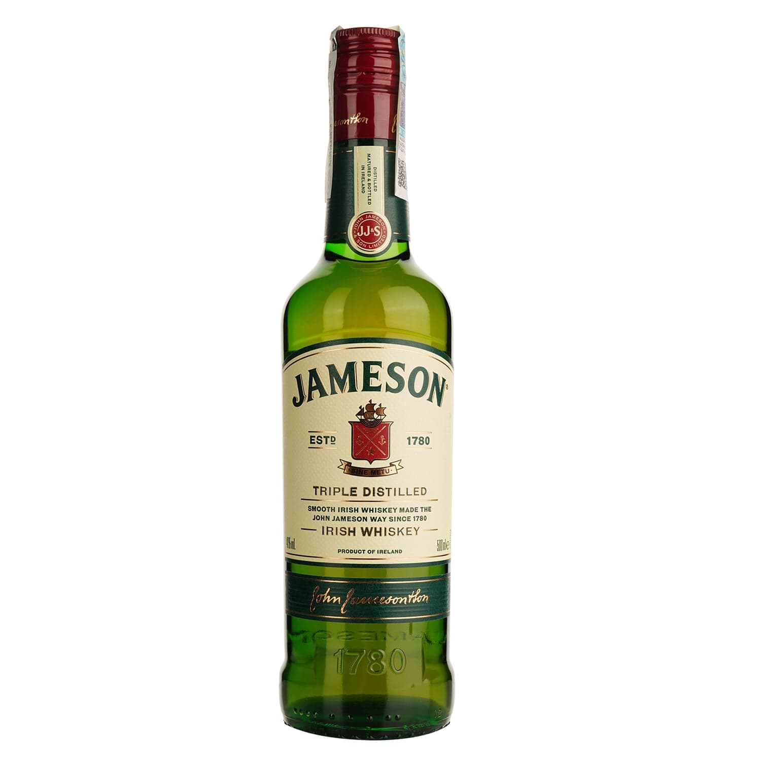 Віскі Jameson Irish Whiskey 40% 0.5 л
