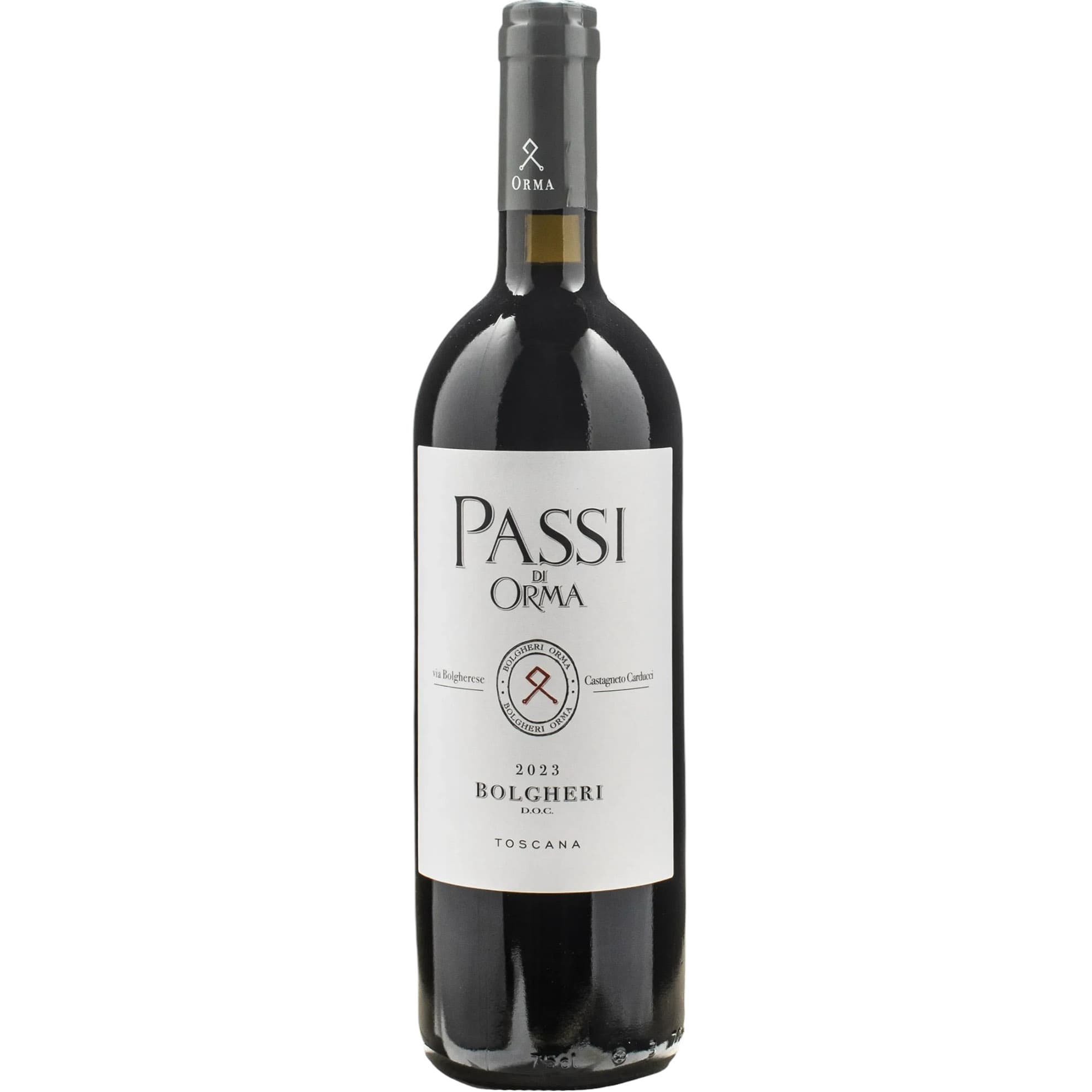 Вино Passi di Orma Bolgheri Toscana DOC 2023 червоне сухе 0.75 л