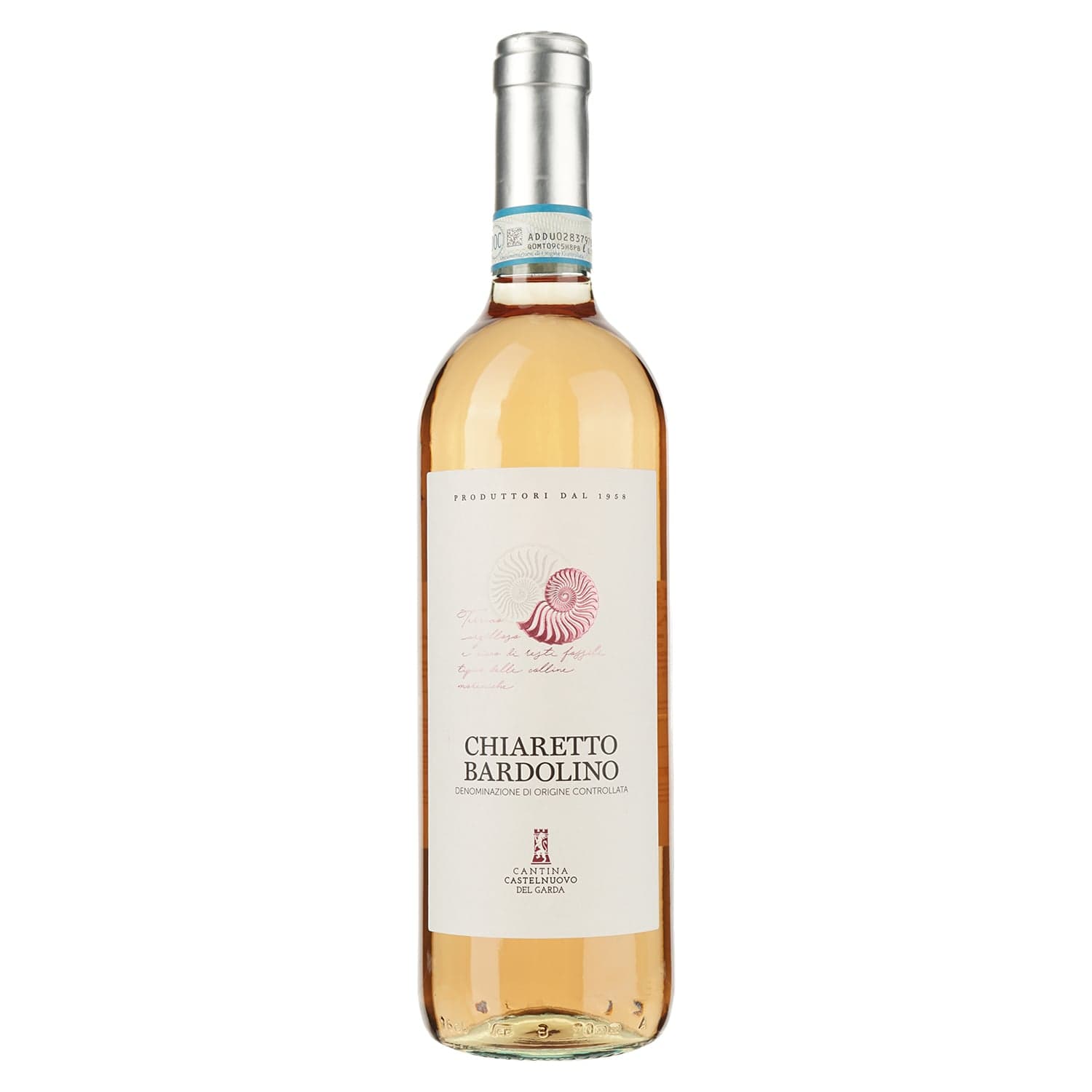 Вино Castelnuovo del Garda Bardolino Chiaretto рожеве сухе 0.75 л