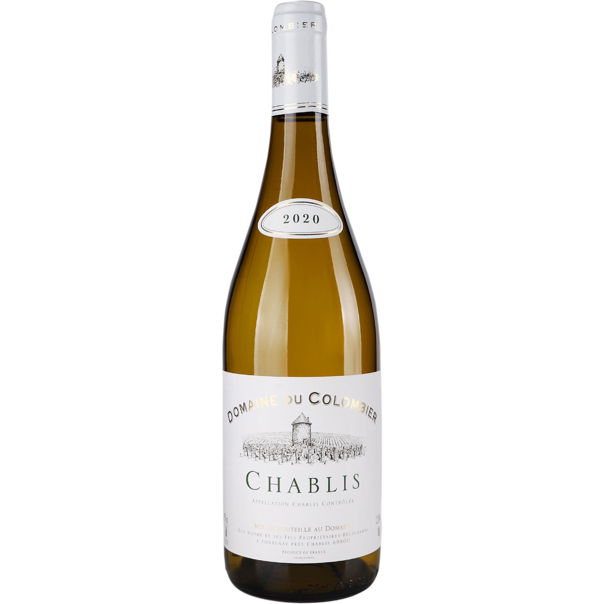 Вино Domaine Du Colombier Chablis AOP біле сухе 12.5% 0.75 л (3689)