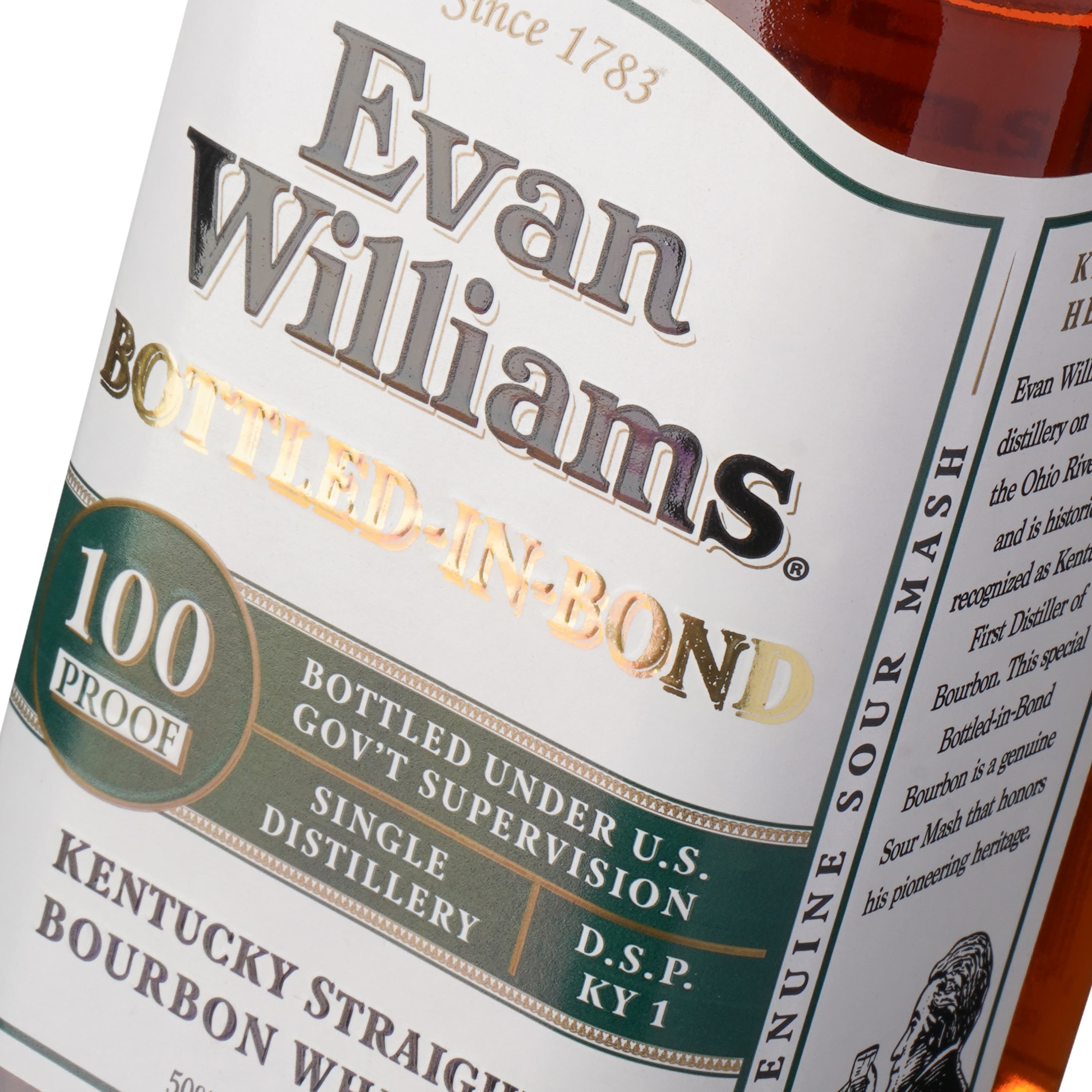 Віскі Evan Williams Bottled in Bond 50% 0.75 л (886292)