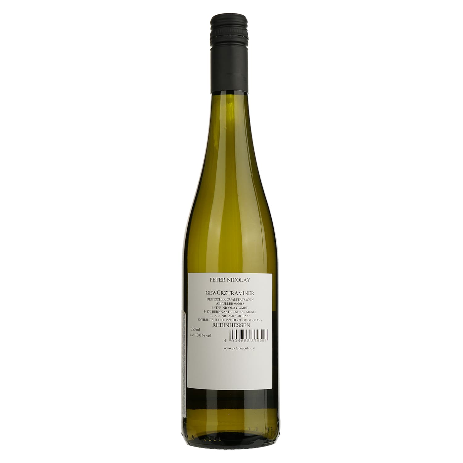 Вино Dr. Heidemanns-Bergweiler Peter Nicolay Gewurztraminer біле напівсухе 0.75 л
