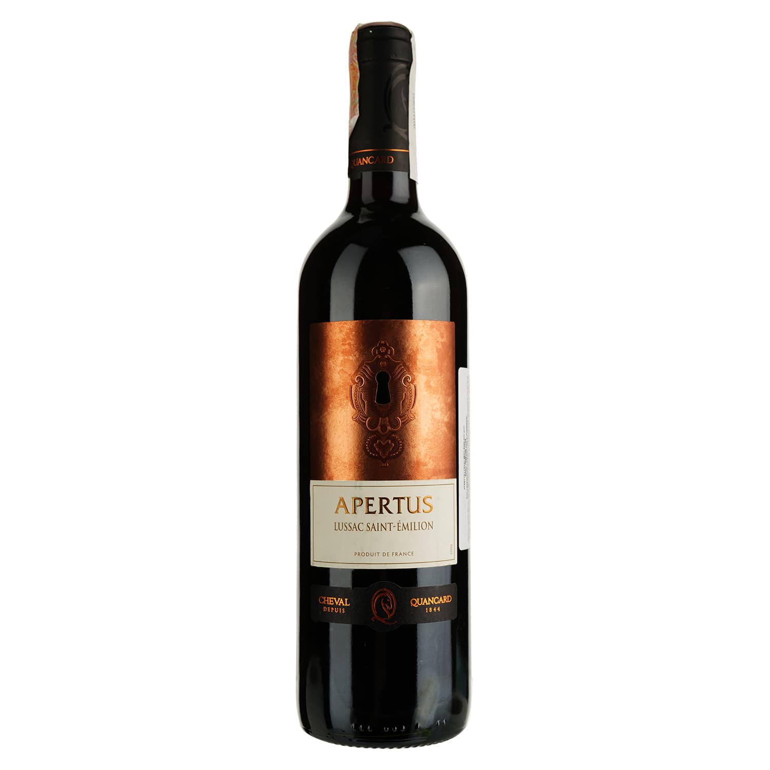 Вино Cheval Quancard Apertus Lussac Sent-Emilion AOC, червоне, сухе, 11-14,5%, 0,75 л