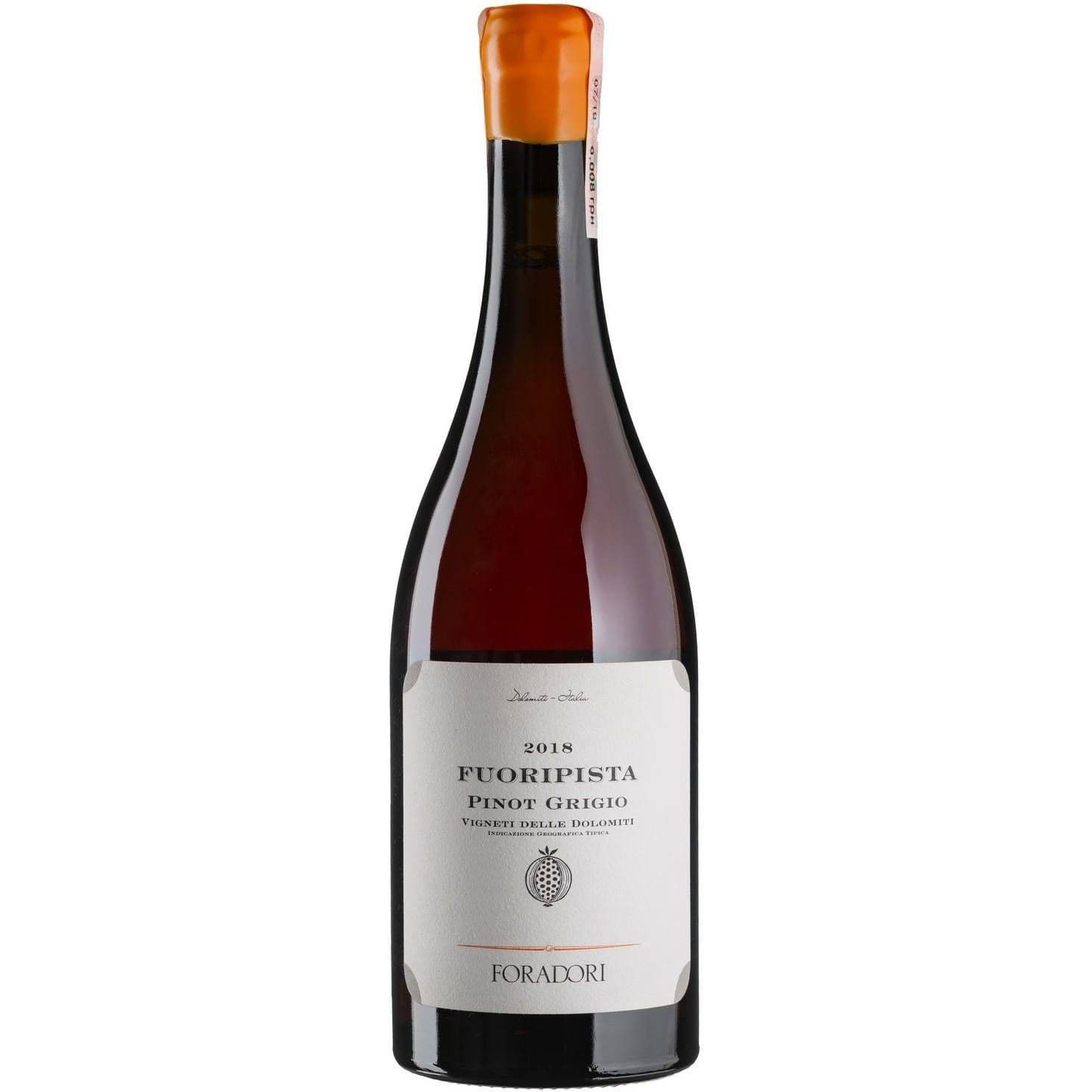 Вино Foradori Fuoripista Pinot Grigio, біле, сухе, 0,75 л